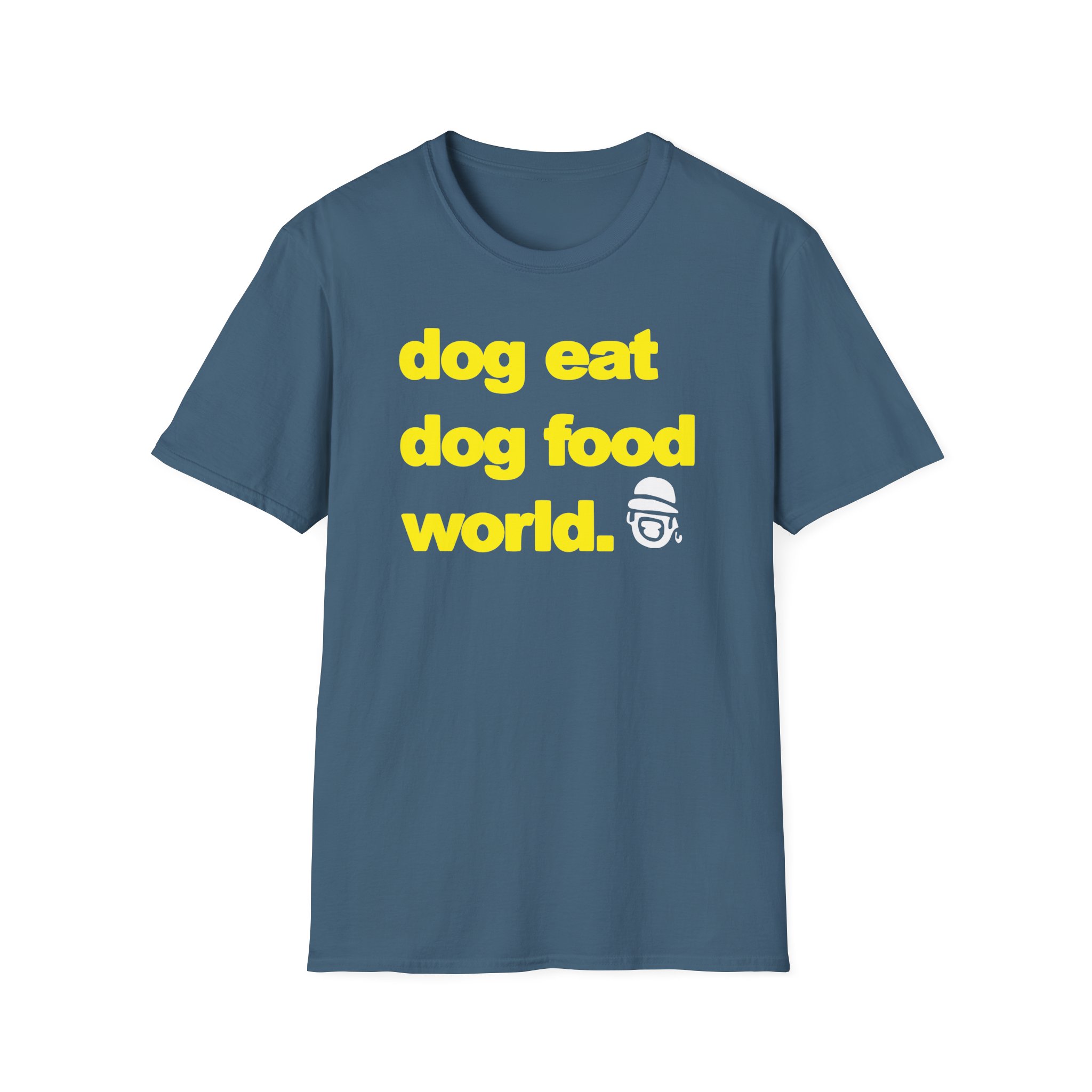 Dog Eat Dog Food World Unisex Softstyle T-Shirt
