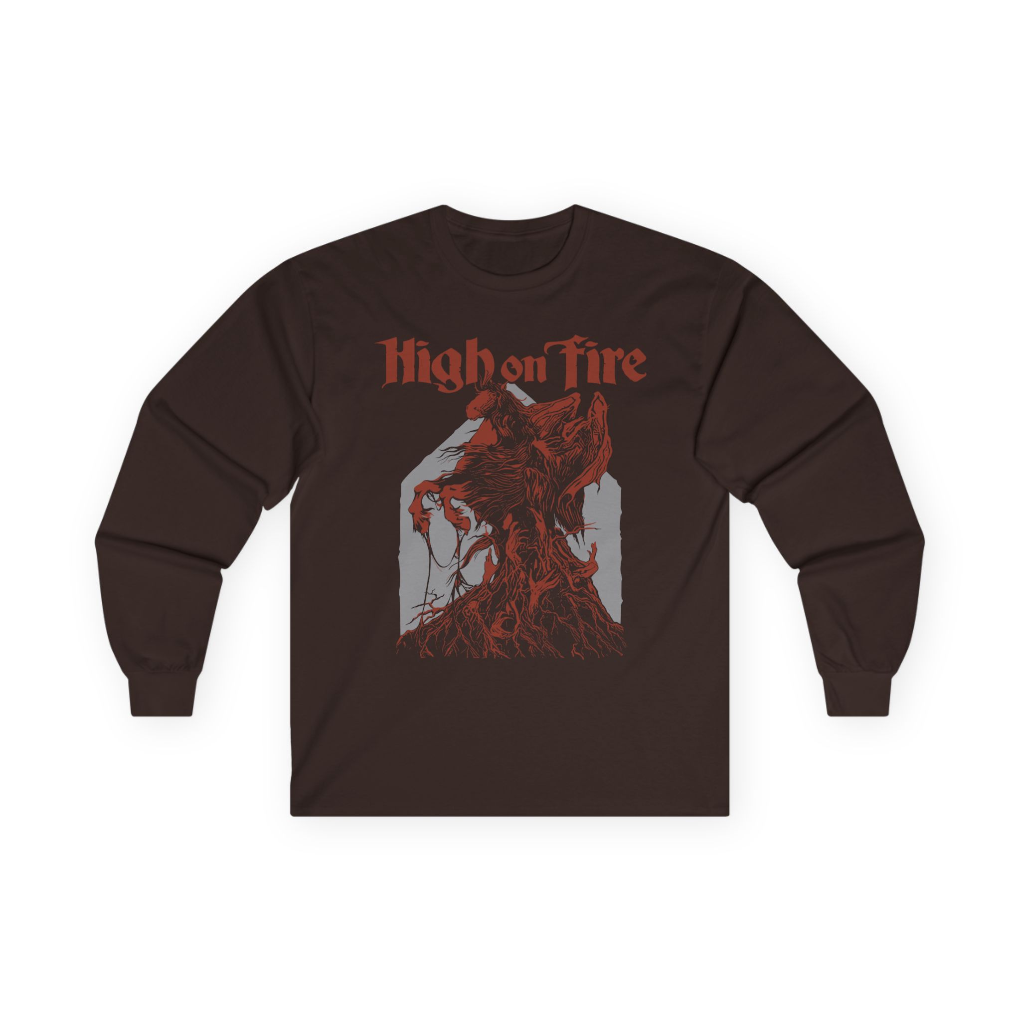 High on Fire Dark Horse Unisex Ultra Cotton Long Sleeve Tee