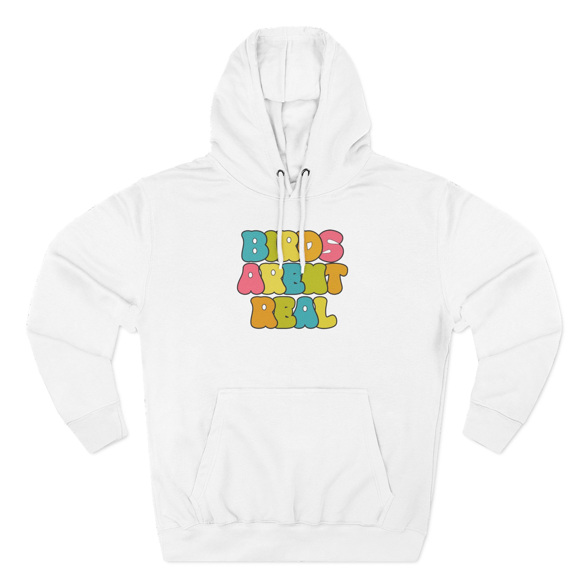 Birds Arent Real Three-Panel Fleece Hoodie