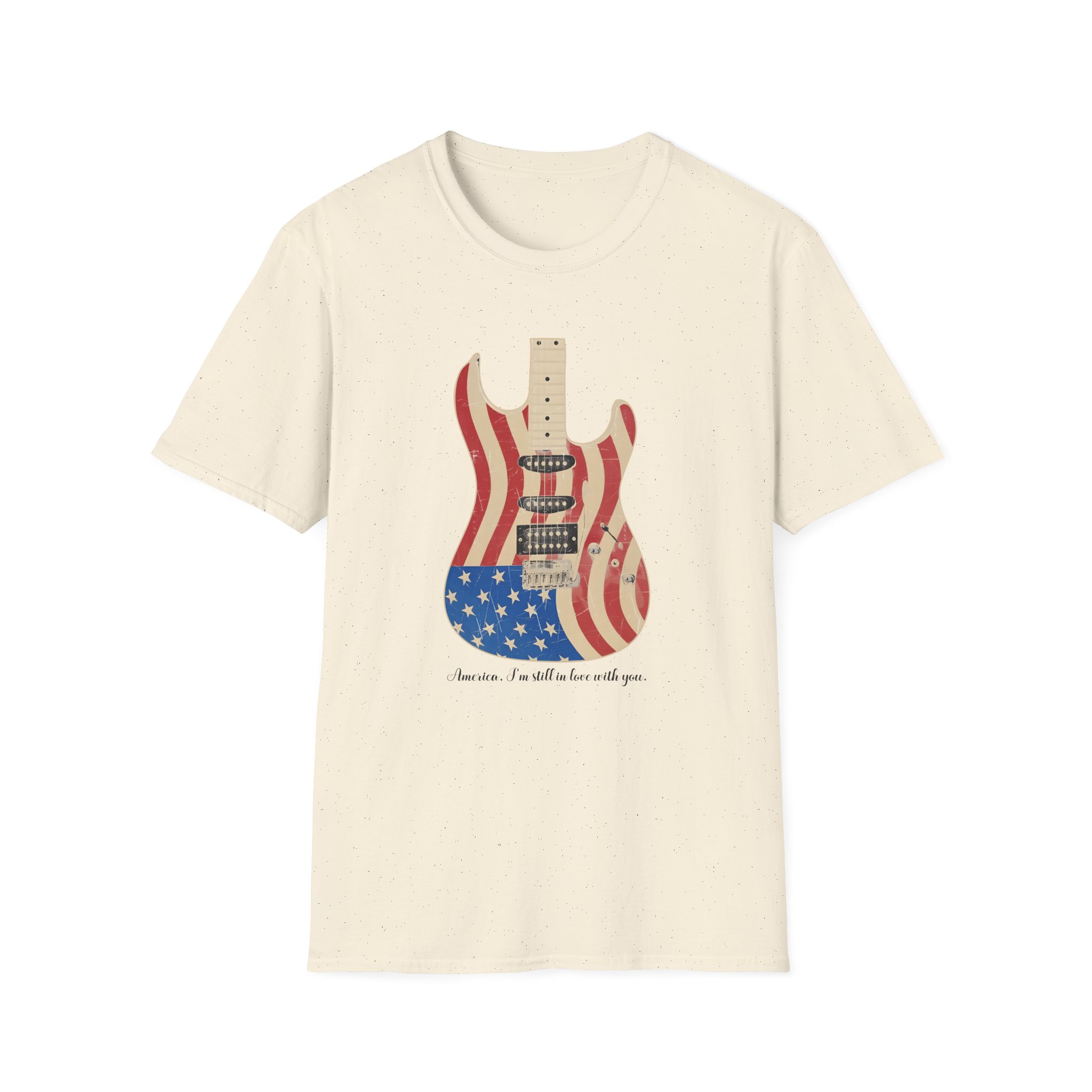 Clint Black Guitar Unisex Softstyle T-Shirt
