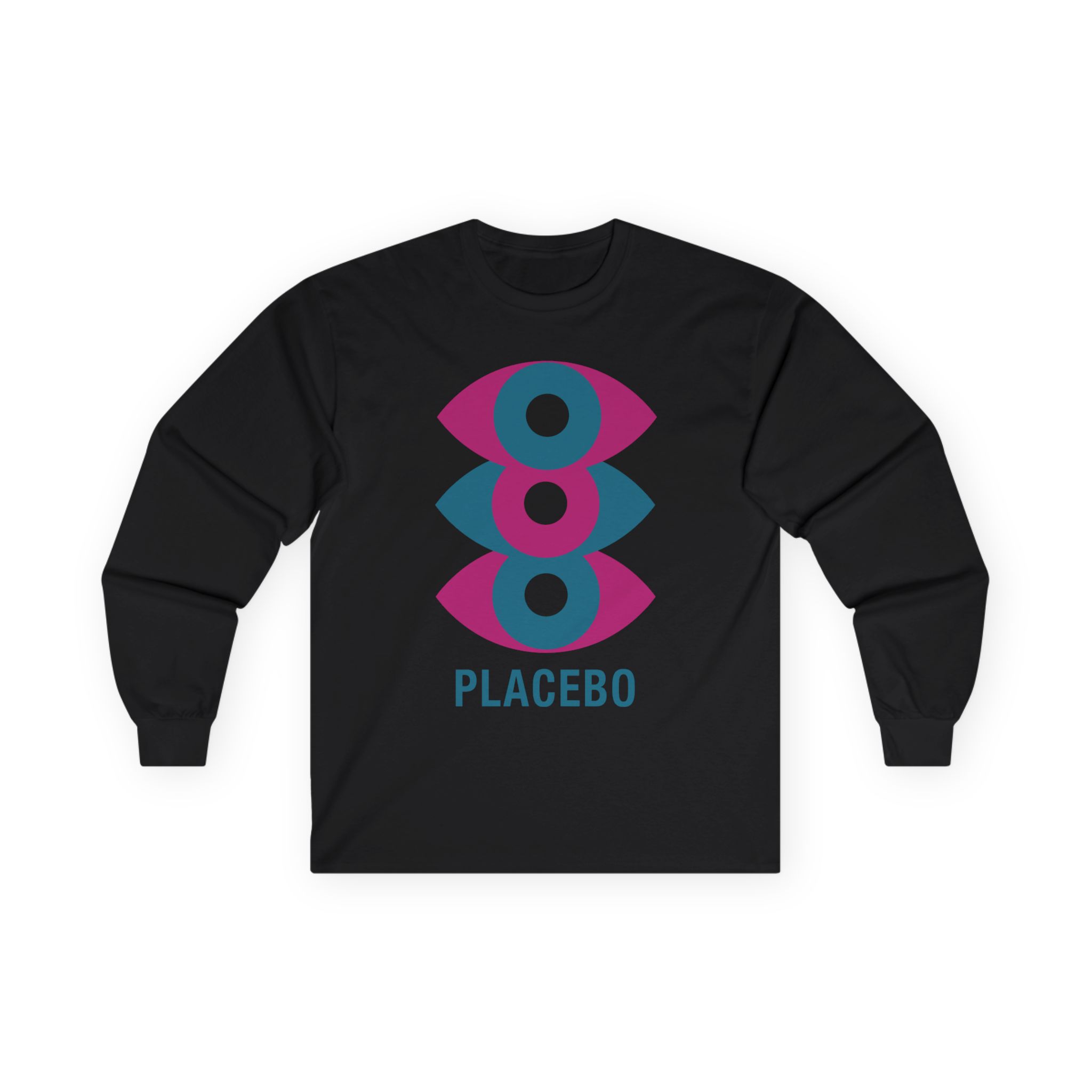 Placebo 2024 Triple Eye Unisex Ultra Cotton Long Sleeve Tee