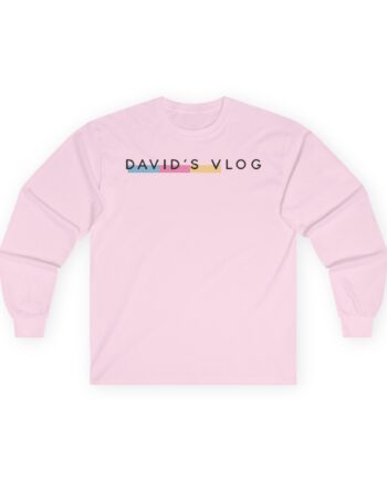 David Dobrik  David's Vlog Unisex Ultra Cotton Long Sleeve Tee