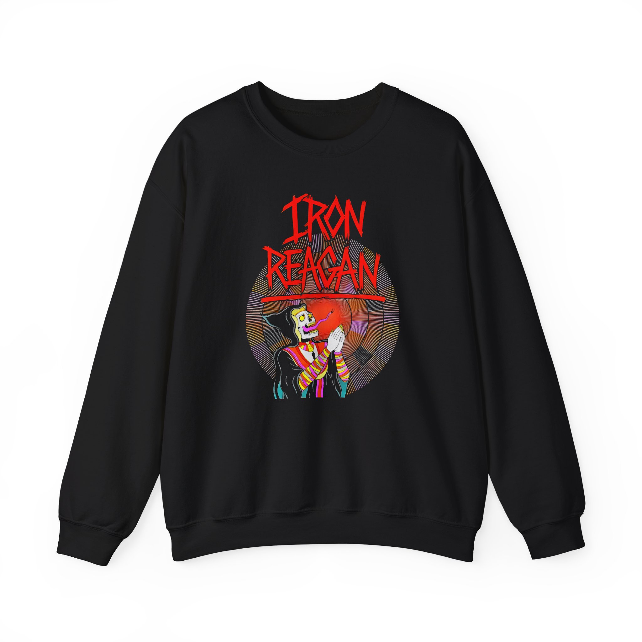 Iron Reagan Crossover Ministry Unisex Heavy Blendâ„¢ Crewneck Sweatshirt