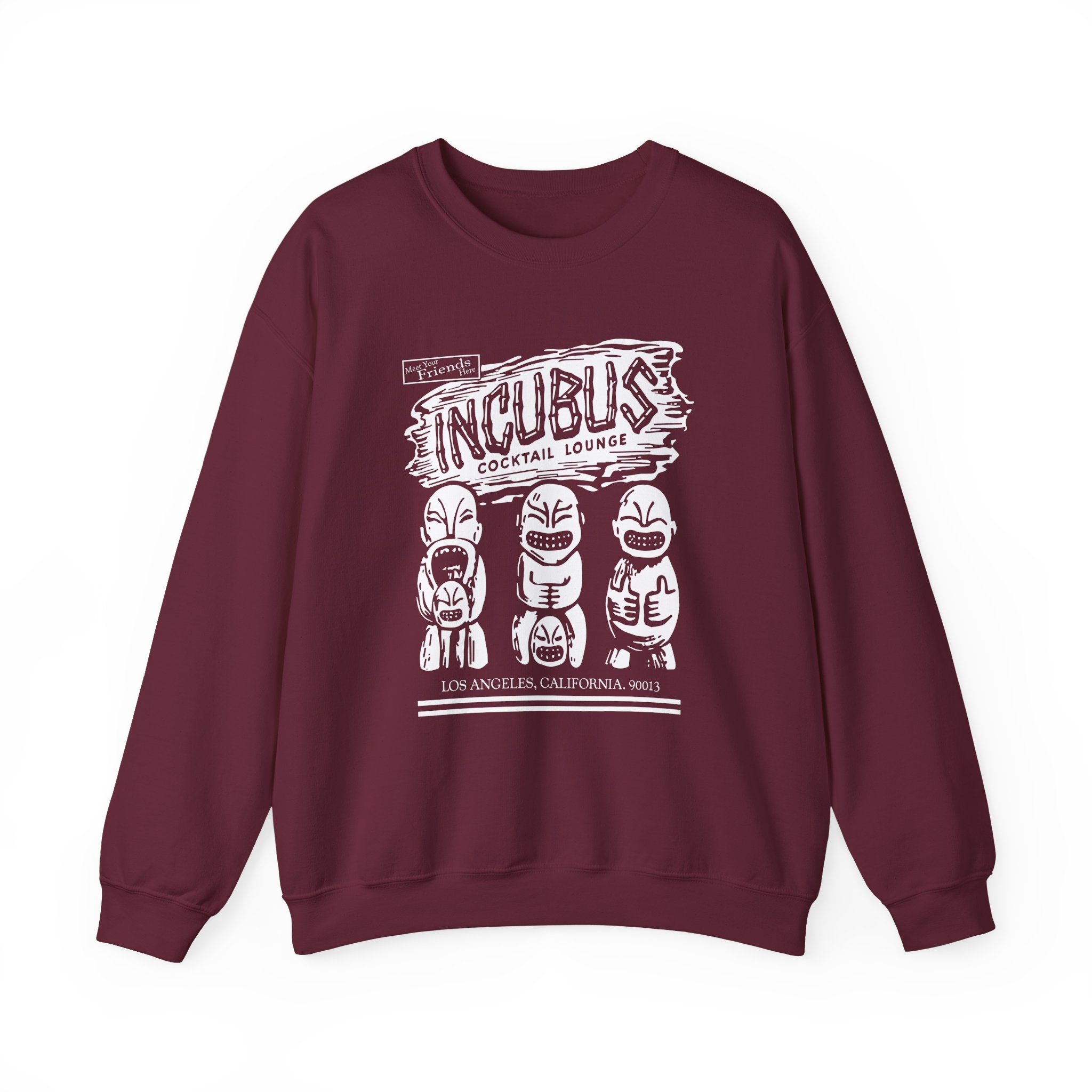 Incubus Cocktail Lounge Unisex Heavy Blendâ„¢ Crewneck Sweatshirt