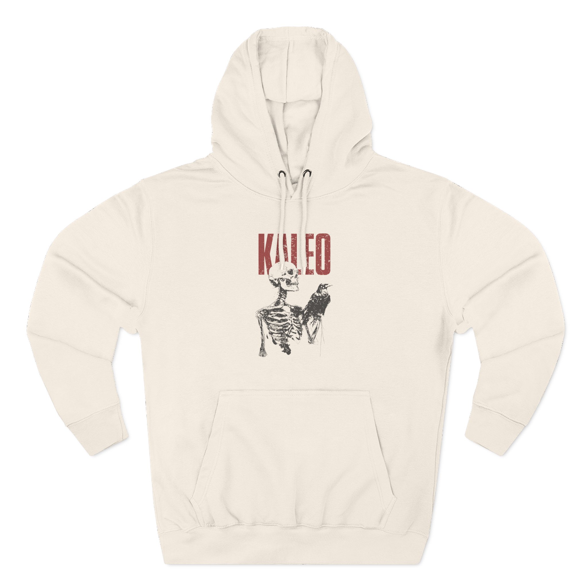 Kaleo Raven Three-Panel Fleece Hoodie