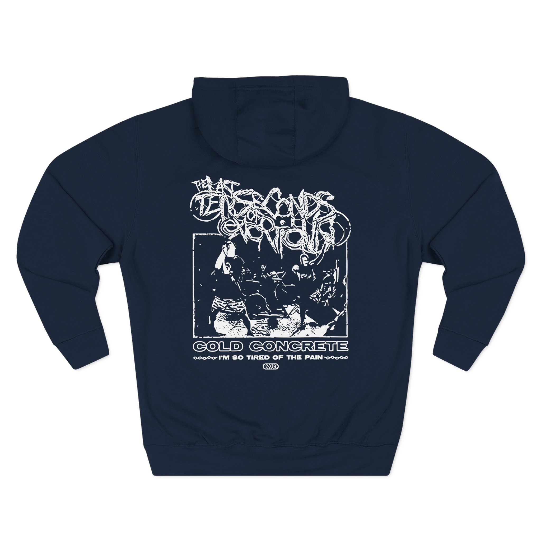 The Last Ten Seconds of Life Three-Panel Fleece Hoodie