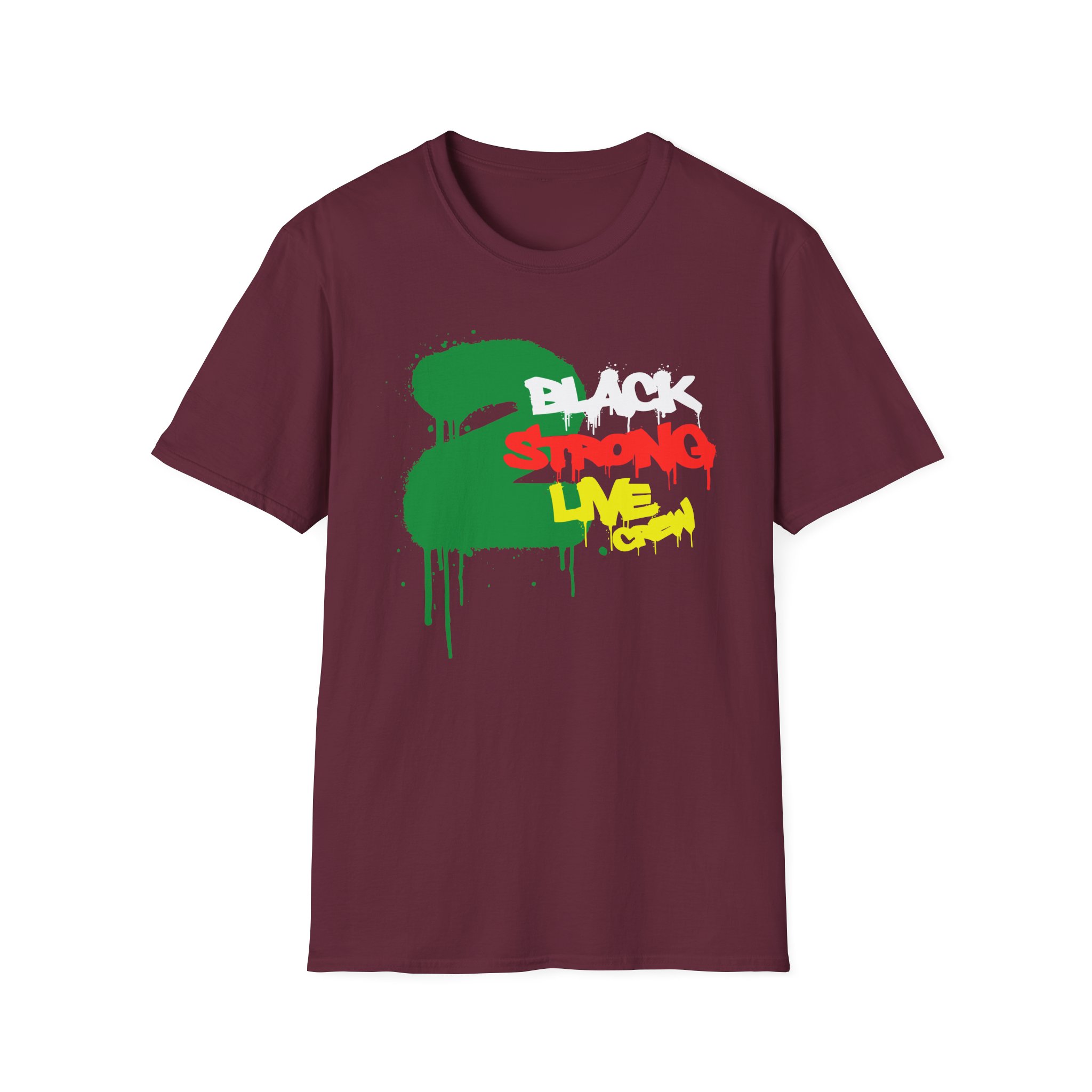 2 Live Crew Black Strong Unisex Softstyle T-Shirt