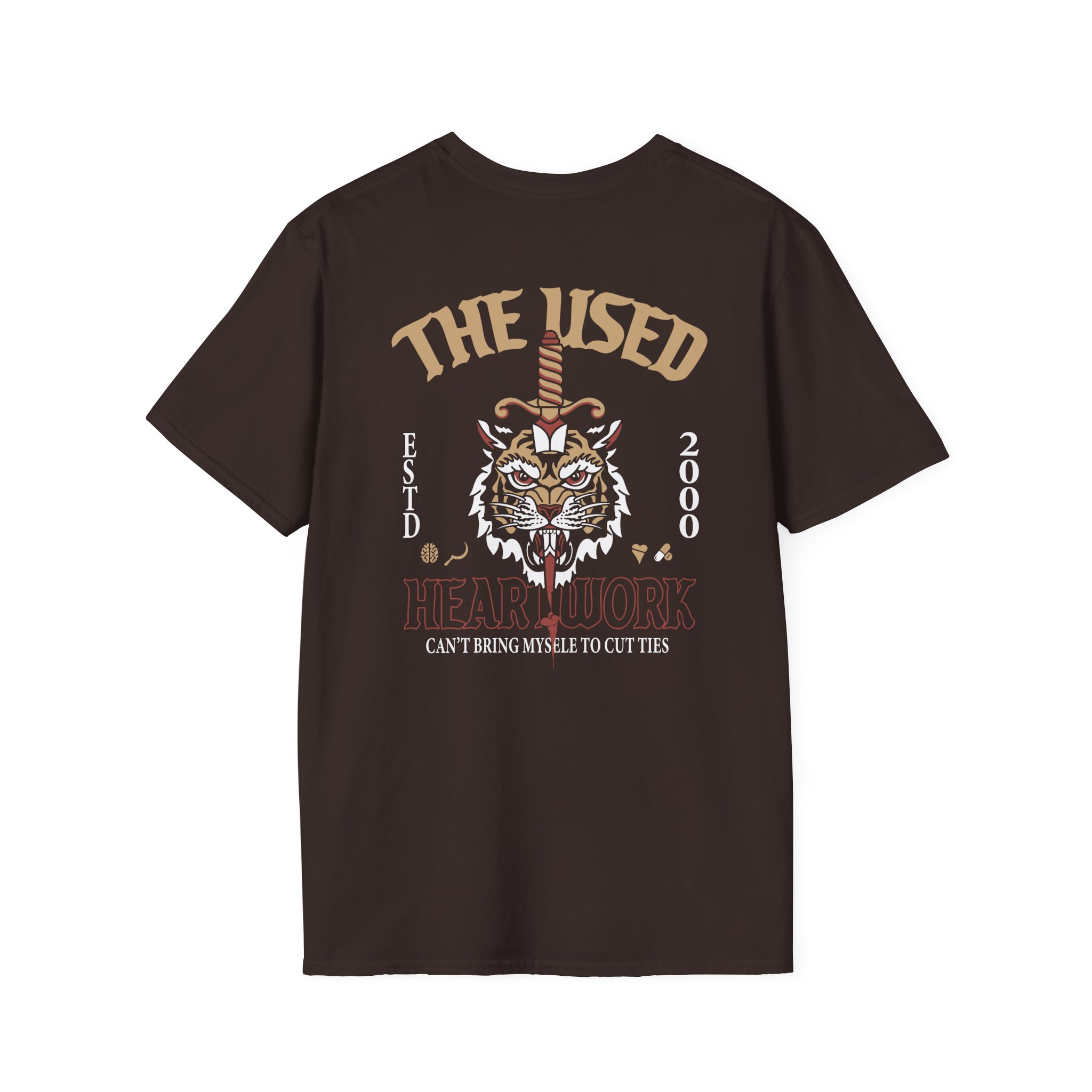 The Used Self Titled 25 Year Unisex Softstyle T-Shirt