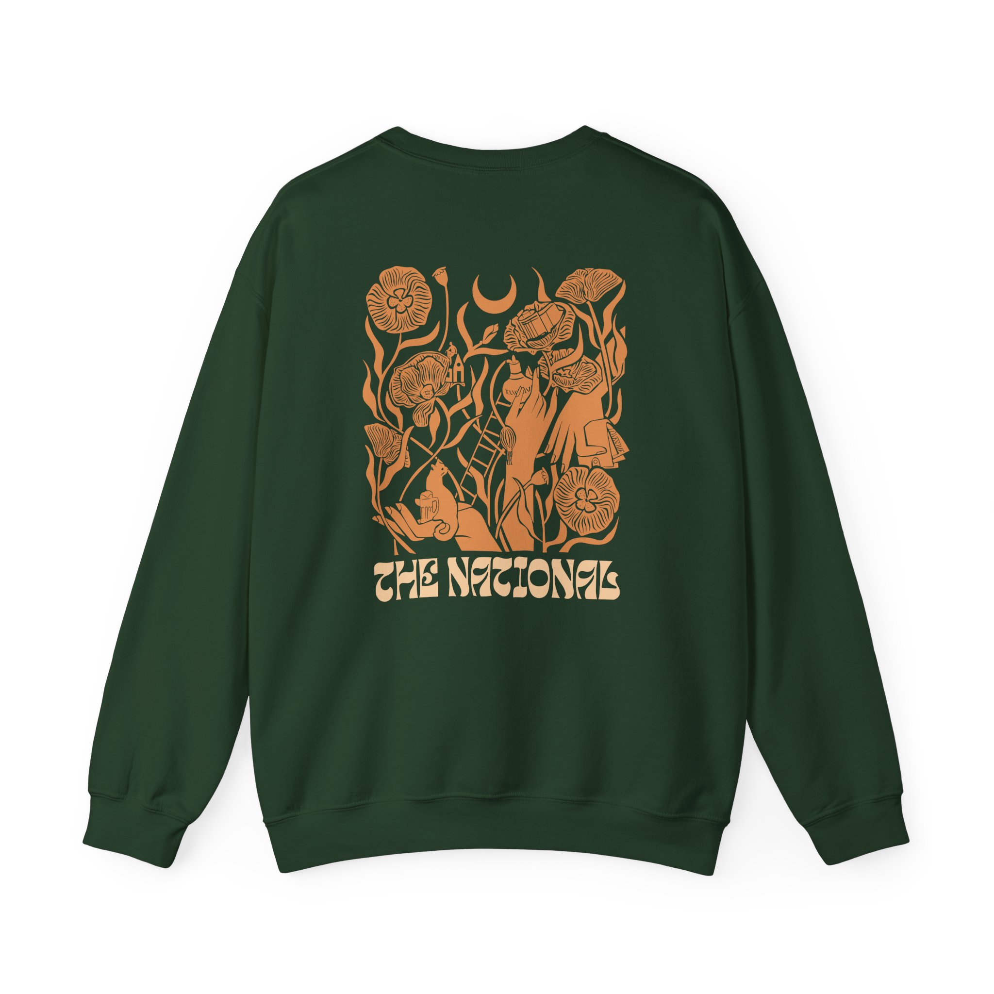 The National Lyric Garden Unisex Heavy Blend Crewneck Sweatshirt