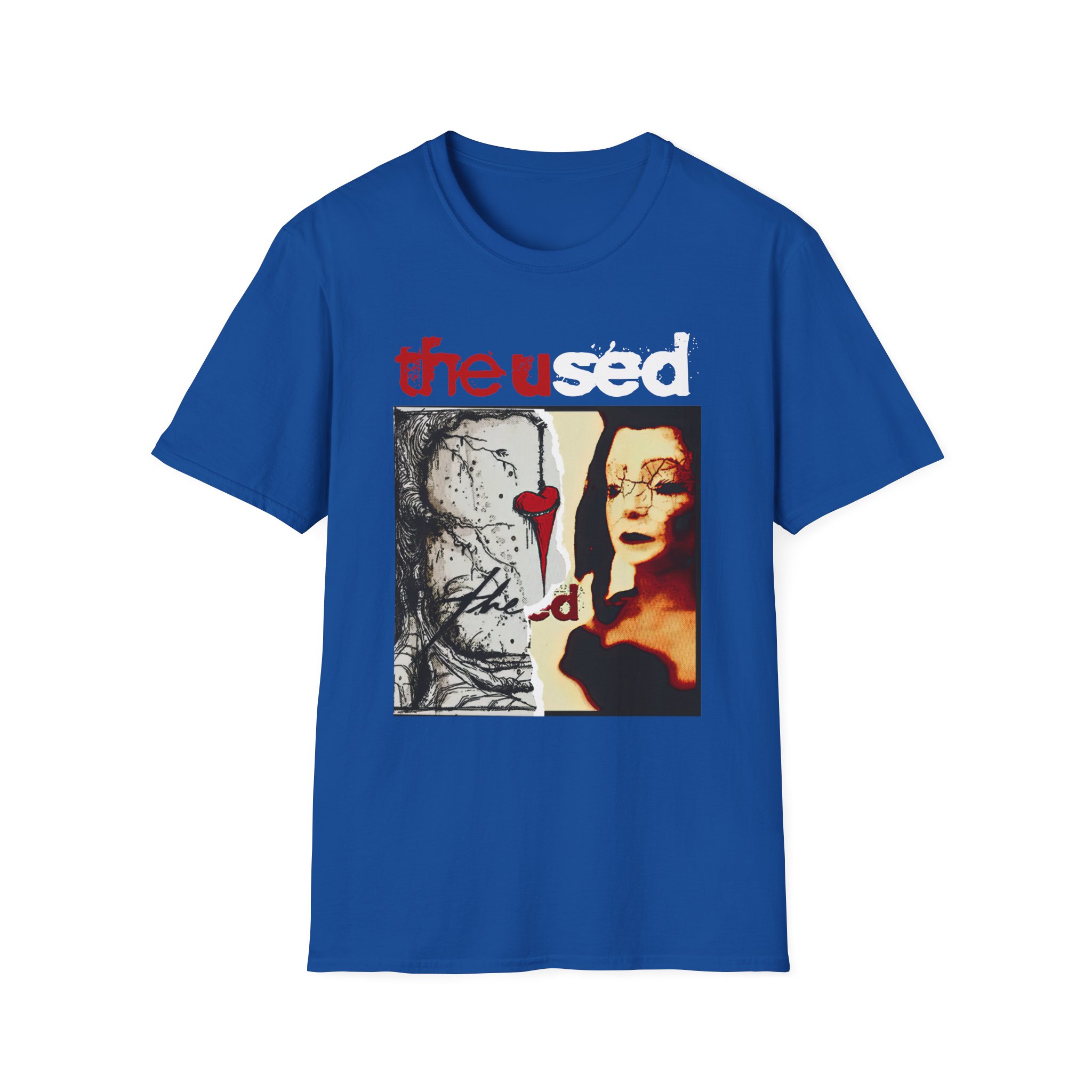 The Used Split Unisex Softstyle T-Shirt