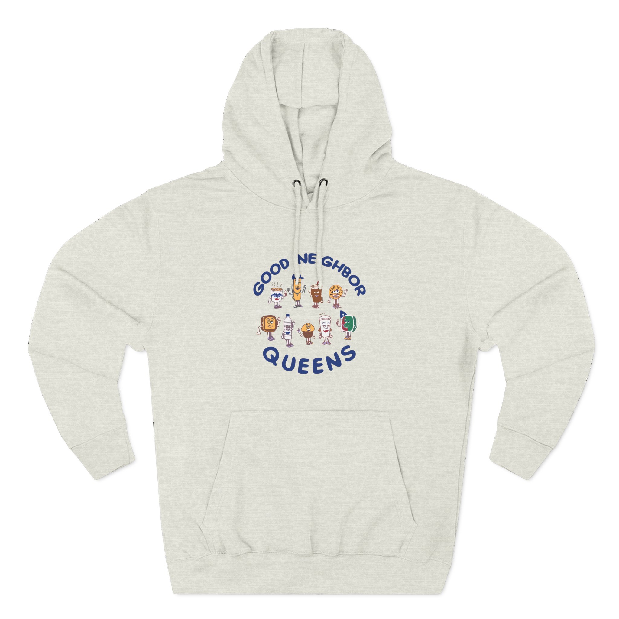 Good Neighbours Queens LS Three-Panel Fleece Hoodie