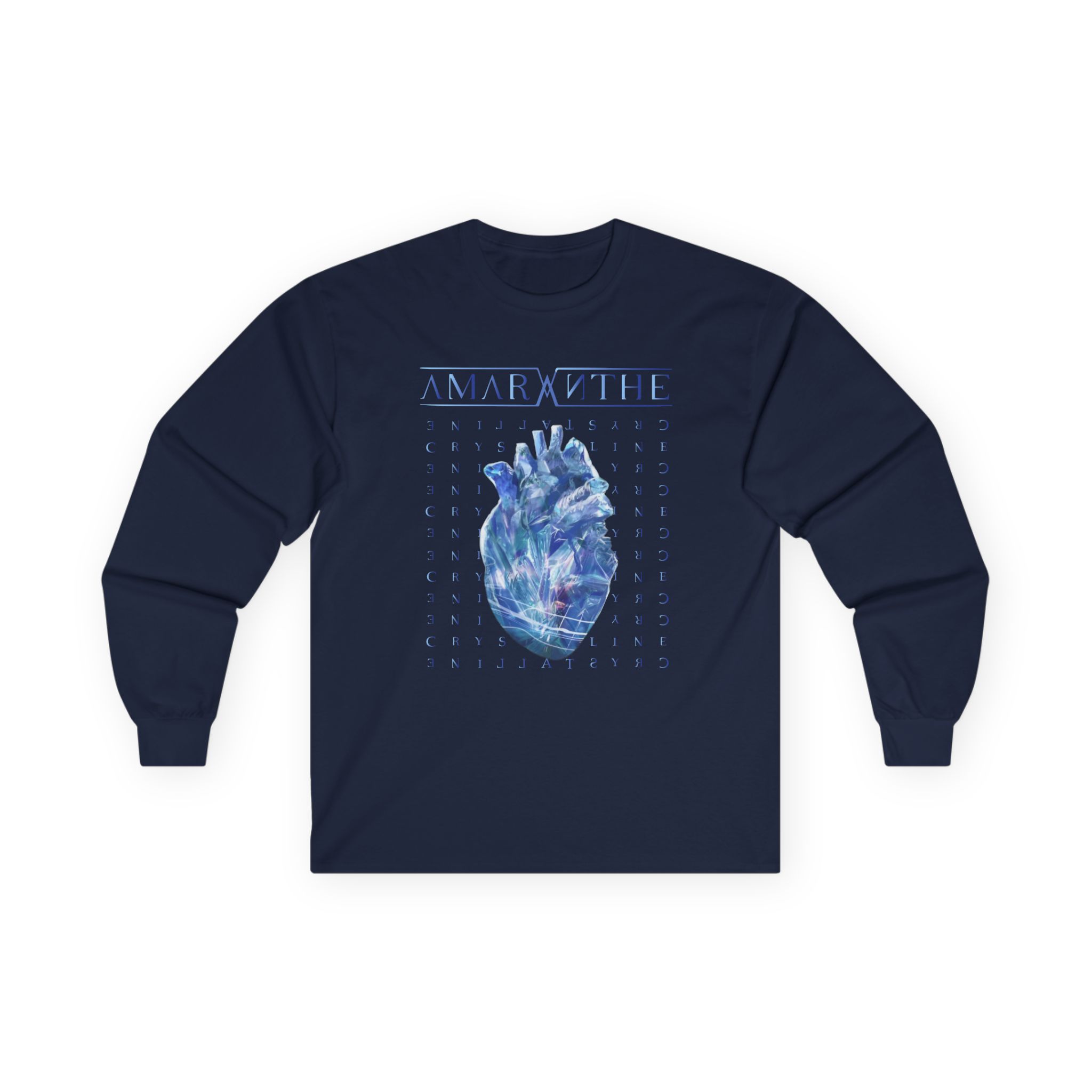 Amaranthe Crystaline Unisex Ultra Cotton Long Sleeve Tee