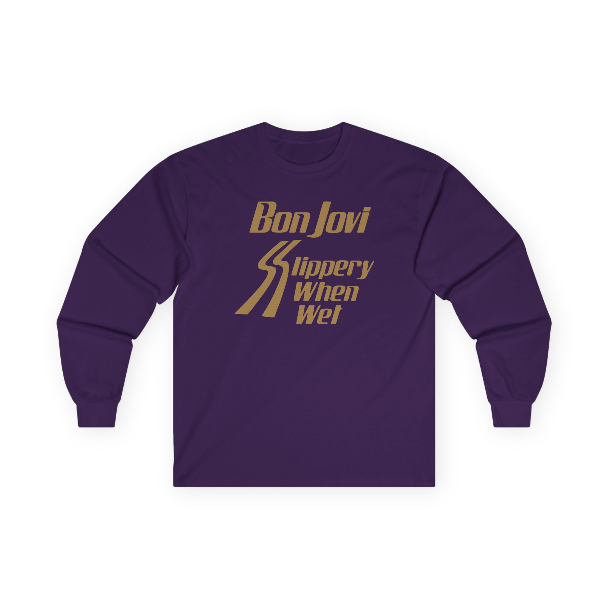 Bon Jovi Slippery When Wet Unisex Ultra Cotton Long Sleeve Tee
