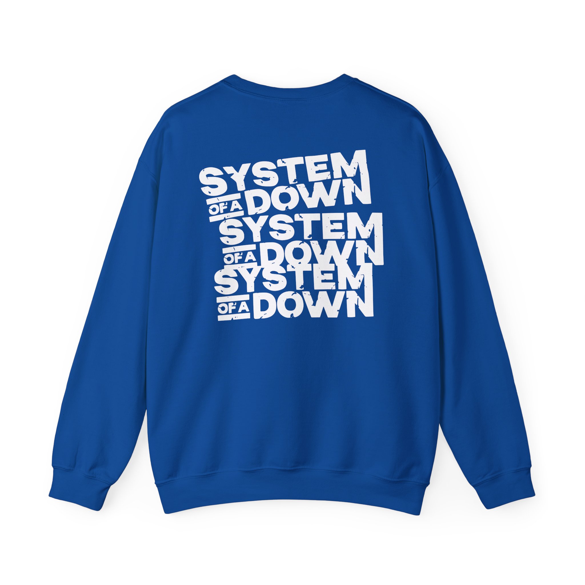 System of a Down Awake Distressed Unisex Heavy Blendâ„¢ Crewneck Sweatshirt