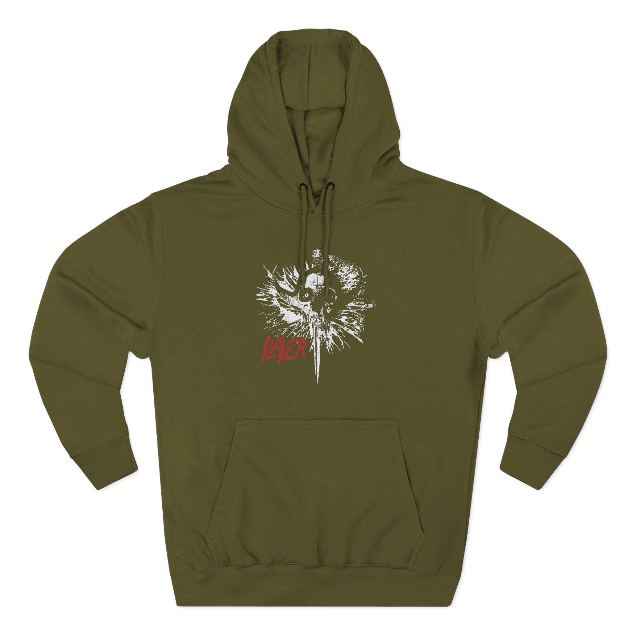 Slayer Death Dagger Three-Panel Fleece Hoodie