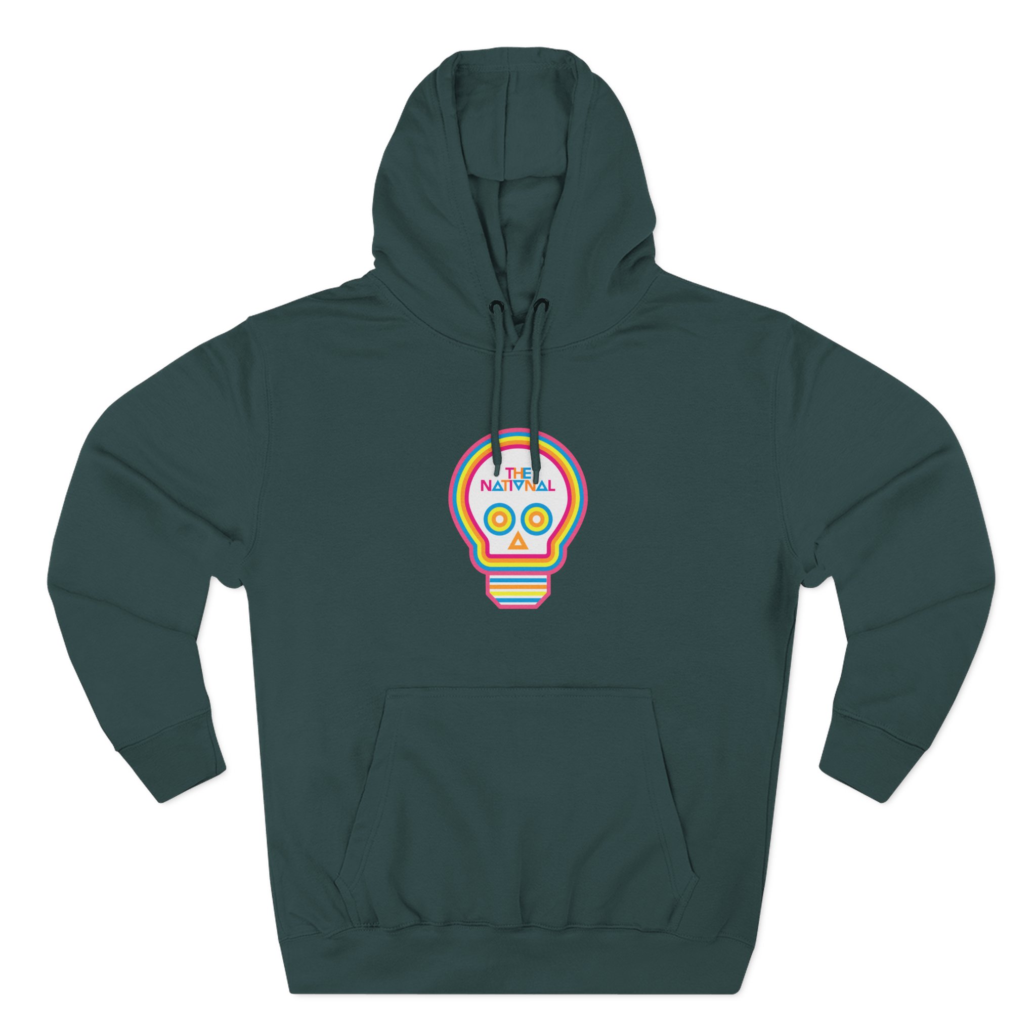 The National Lightbulb Skull Three-panel Fleece Hoodie