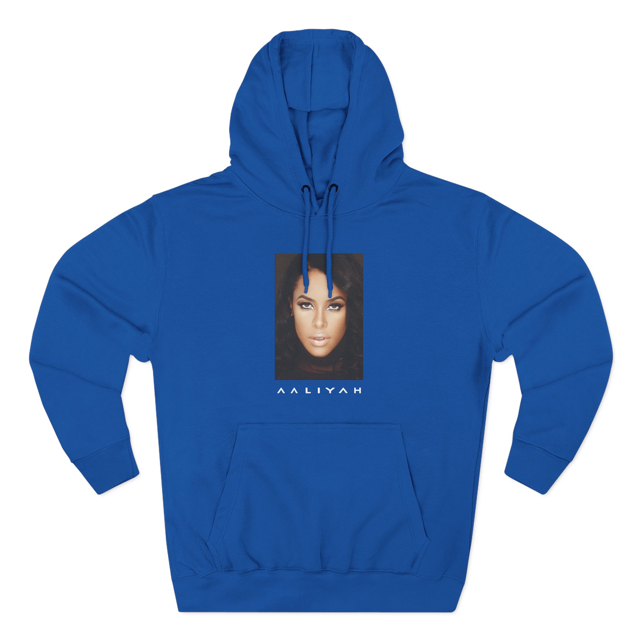 Aaliyah Self Self Titled Photo Three-Panel Fleece Hoodie