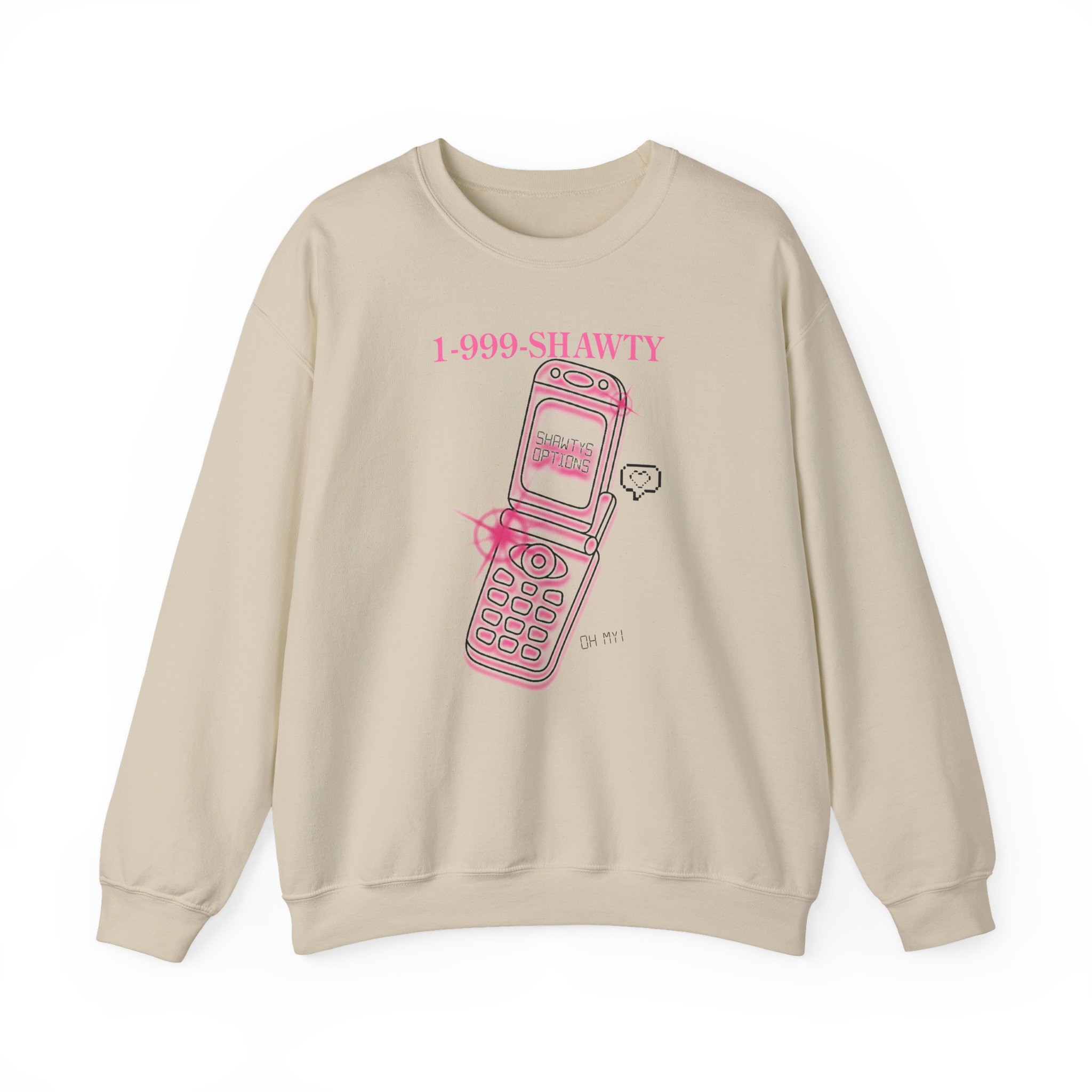 Shawty Bae Shawty Hotline Unisex Heavy Blendâ„¢ Crewneck Sweatshirt