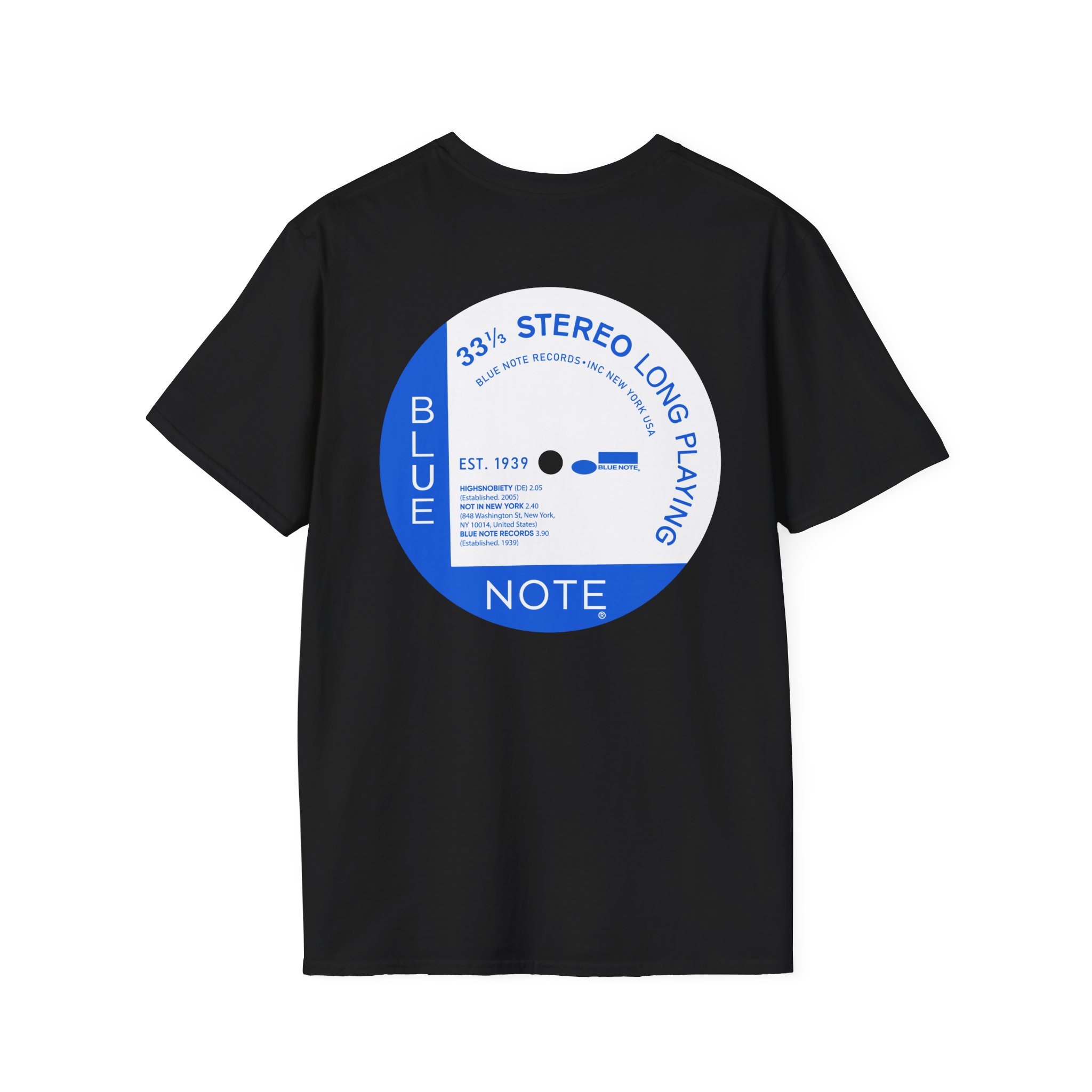 Blue Note X Highsnobiety Anniversary Unisex Softstyle T-Shirt