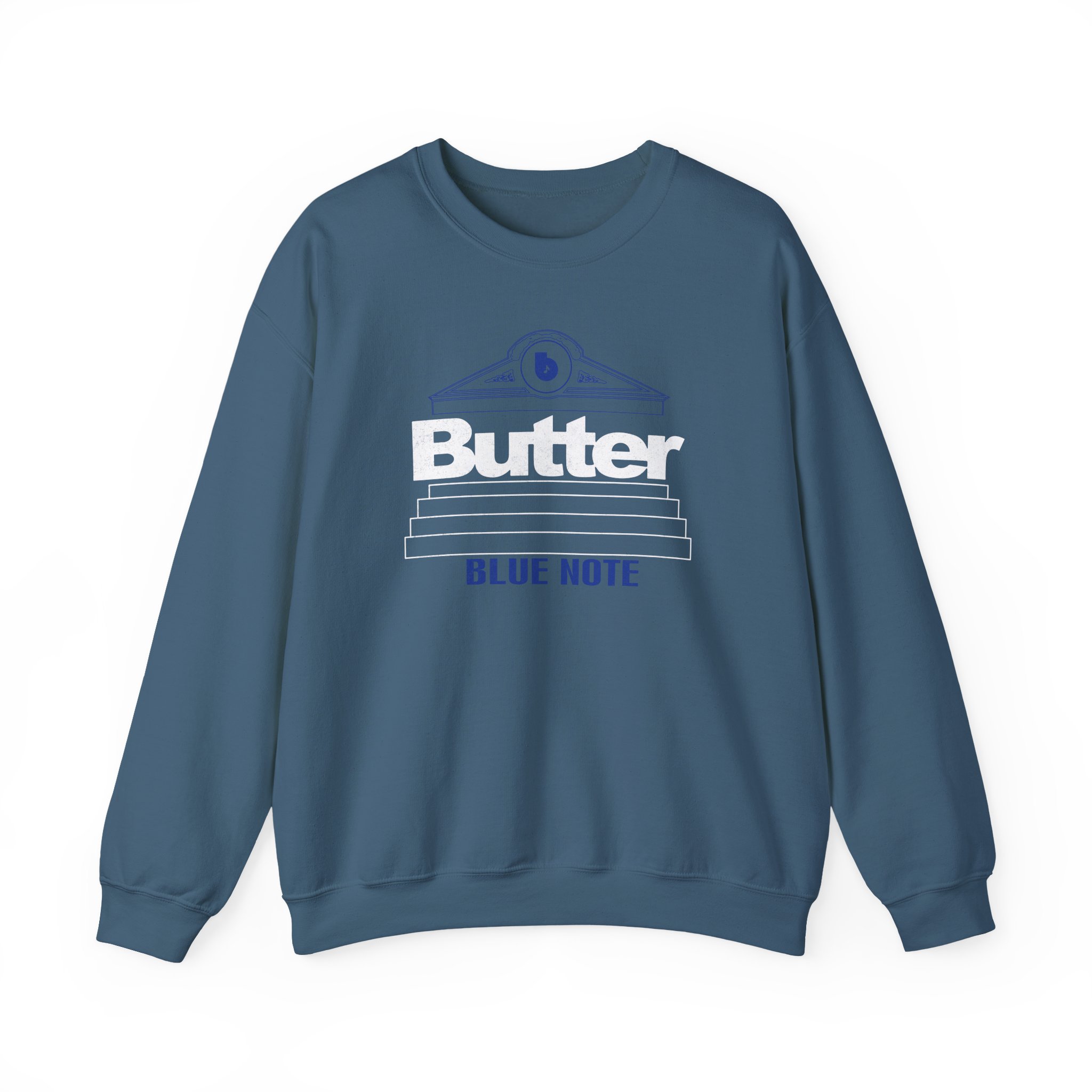Blue Note X Butter Goods Jazz Messengers Unisex Heavy Blendâ„¢ Crewneck Sweatshirt