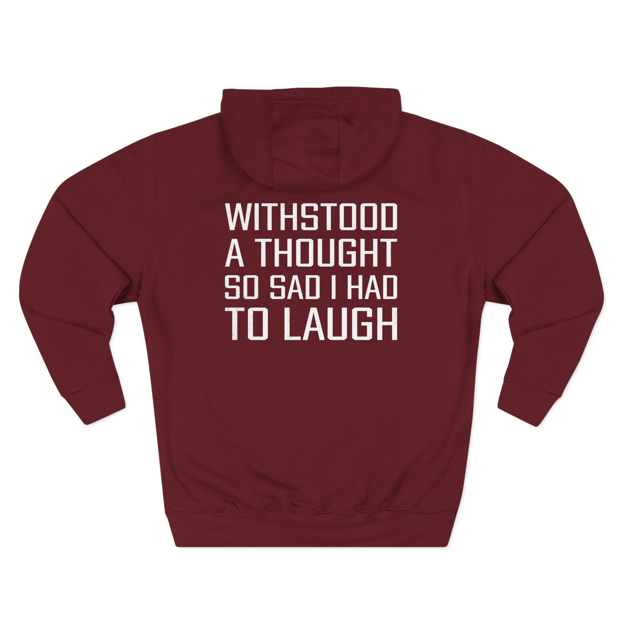 The Smashing Pumpkins Had to Laugh Three-Panel Fleece Hoodie