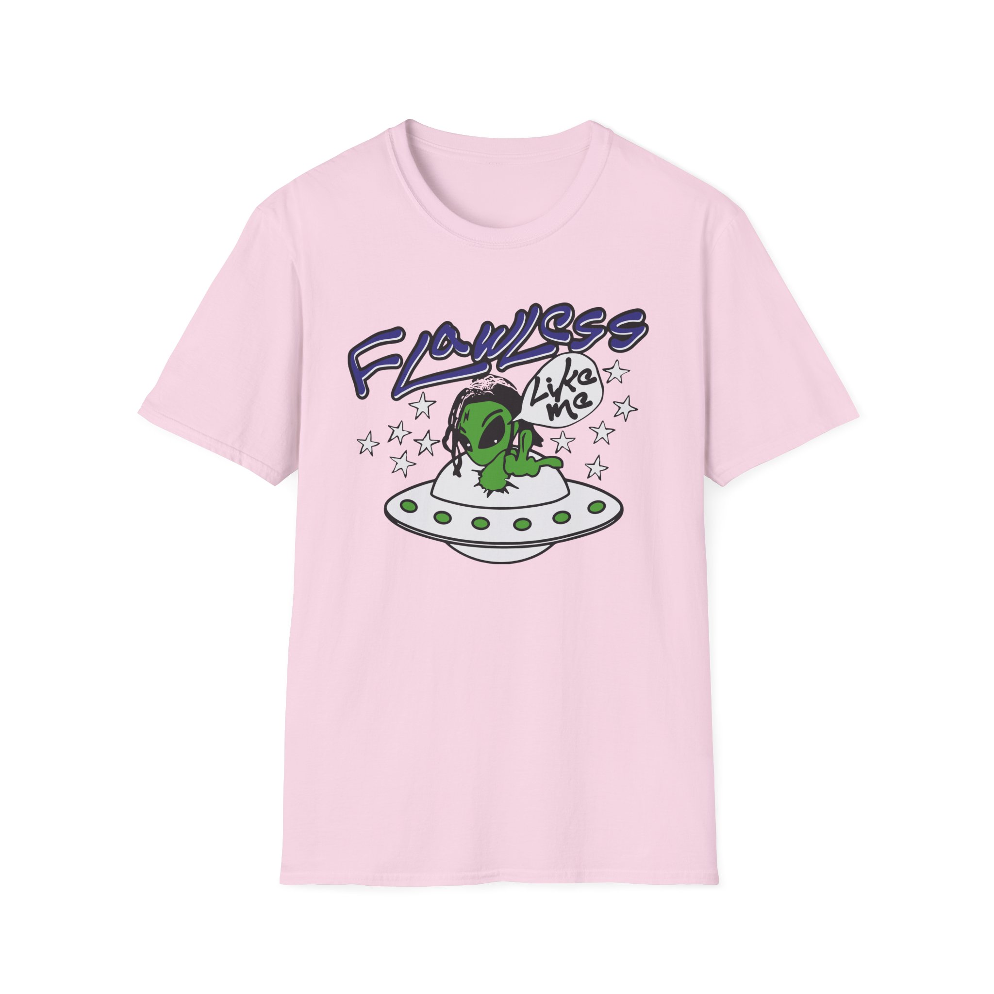 Lucki Flawless Like Me Alien Unisex Softstyle T-Shirt