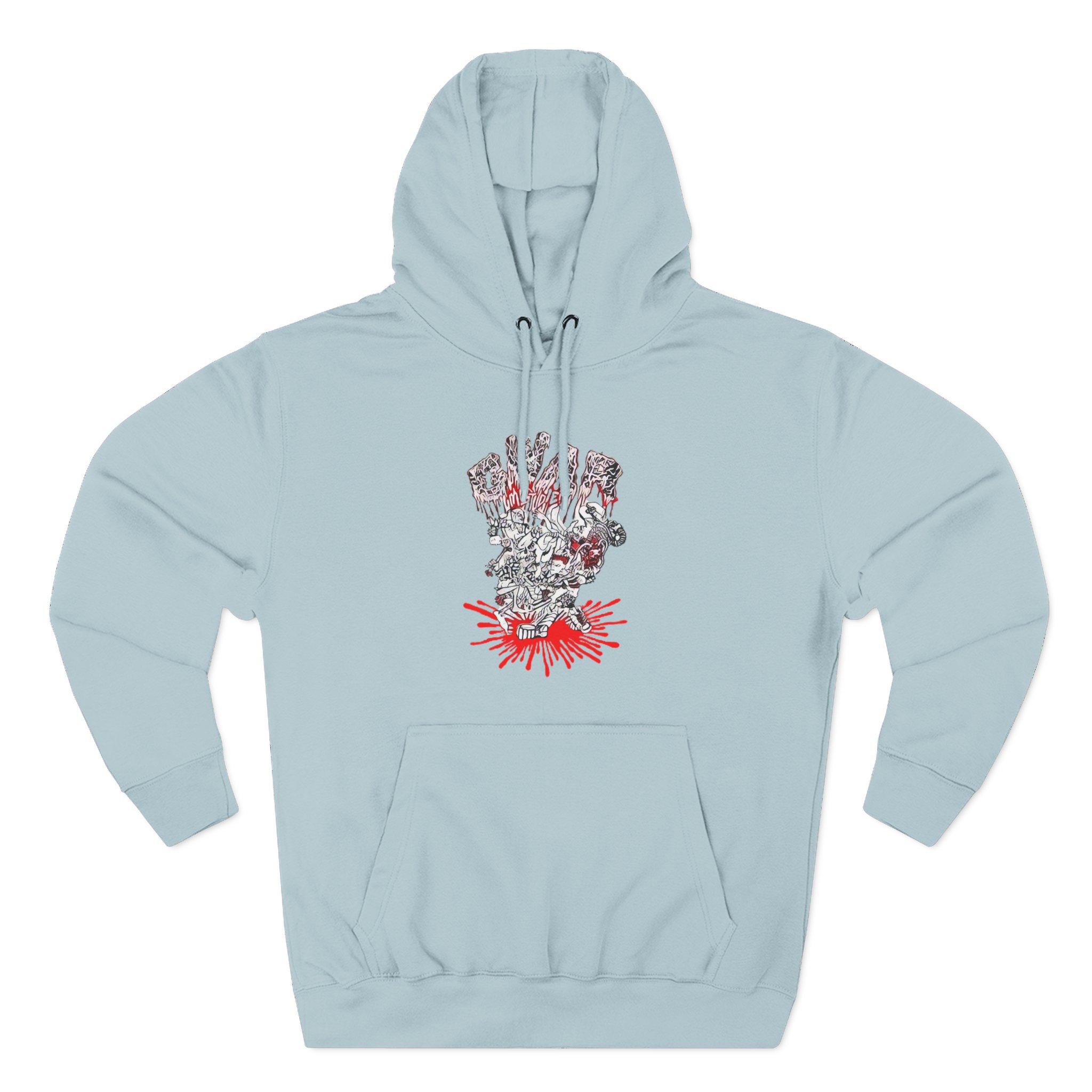Gwar Must Die Three-Panel Fleece Hoodie