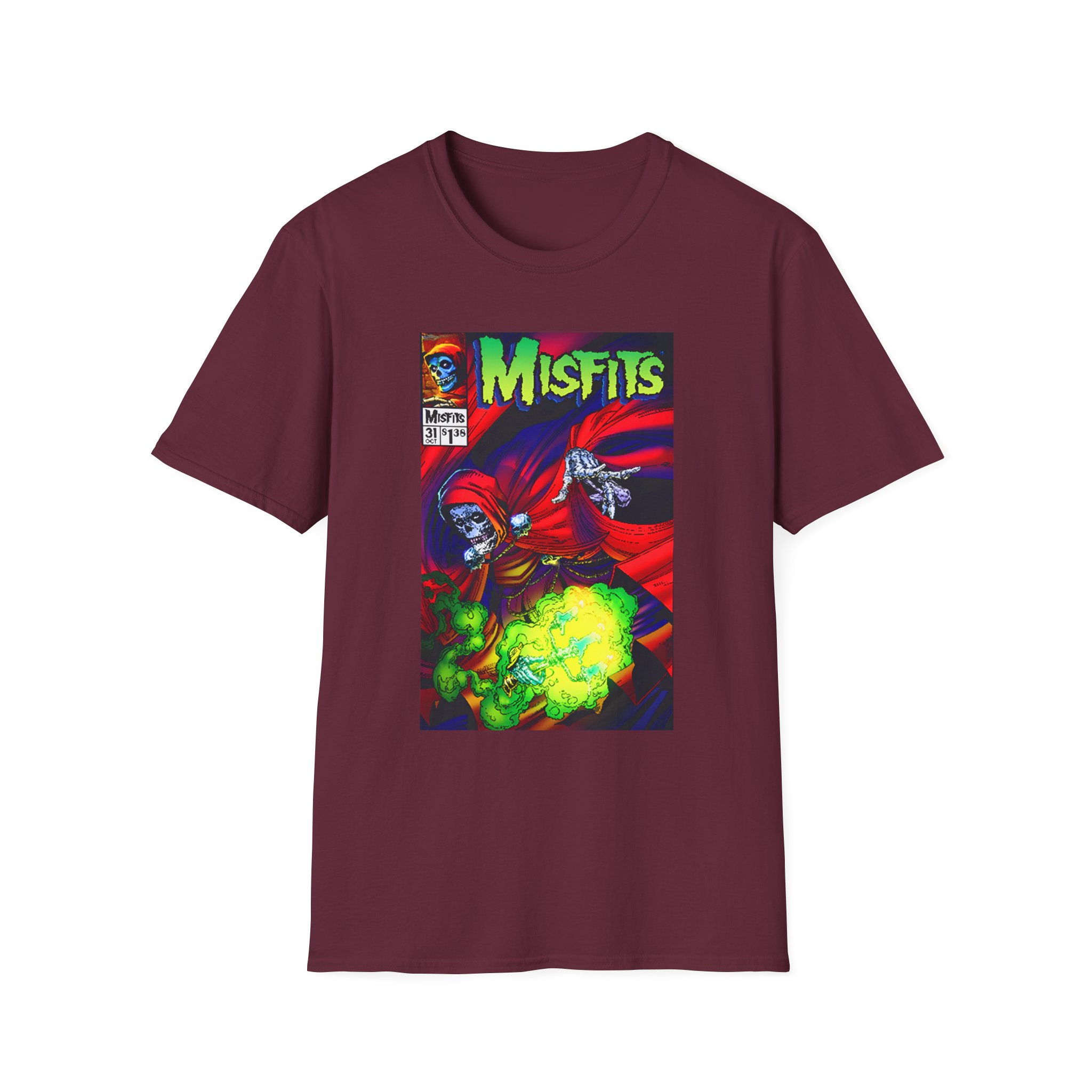 Misfits Misfits Hell Fiend Unisex Softstyle T-Shirt