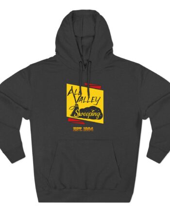 Cobra Kai Fan Art Three-Panel Fleece Hoodie