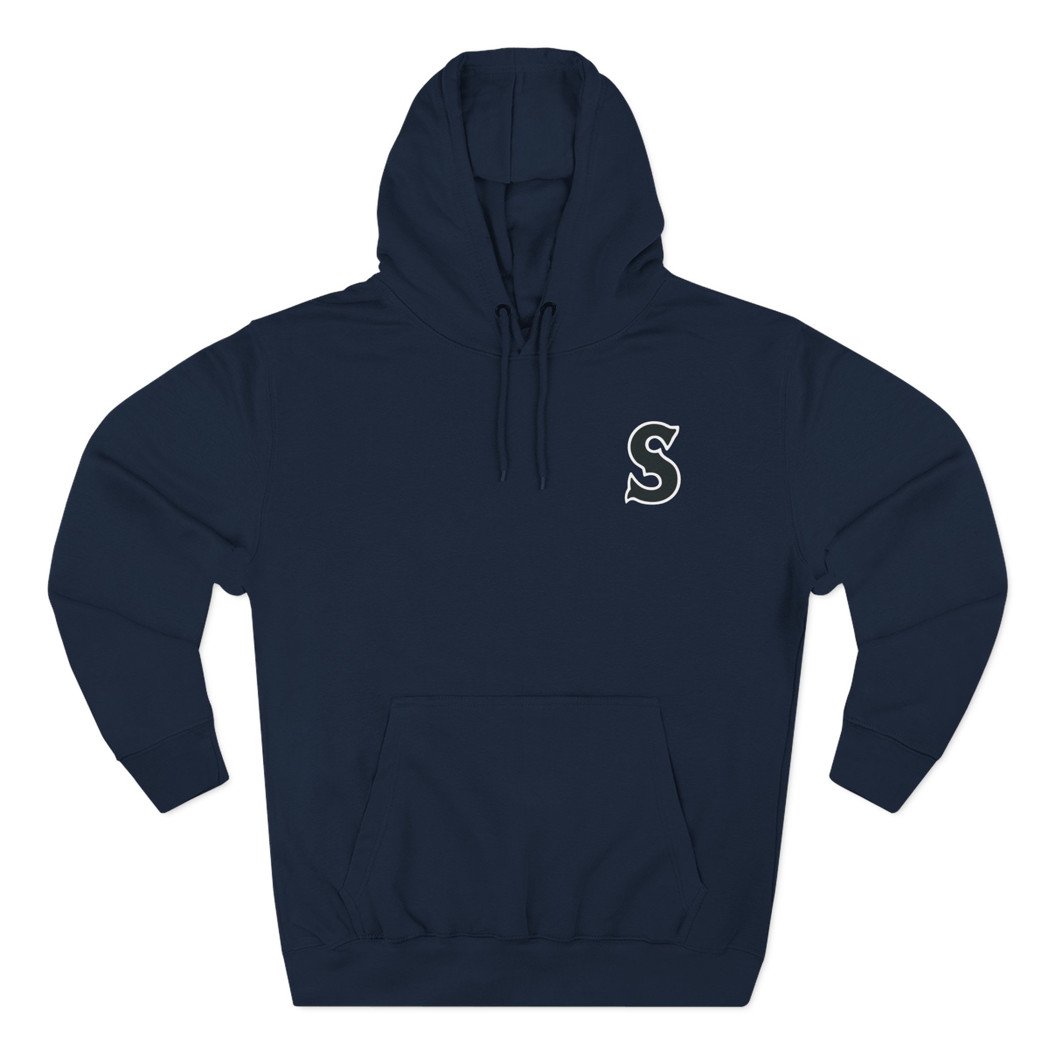 Sido Three-Panel Fleece Hoodie