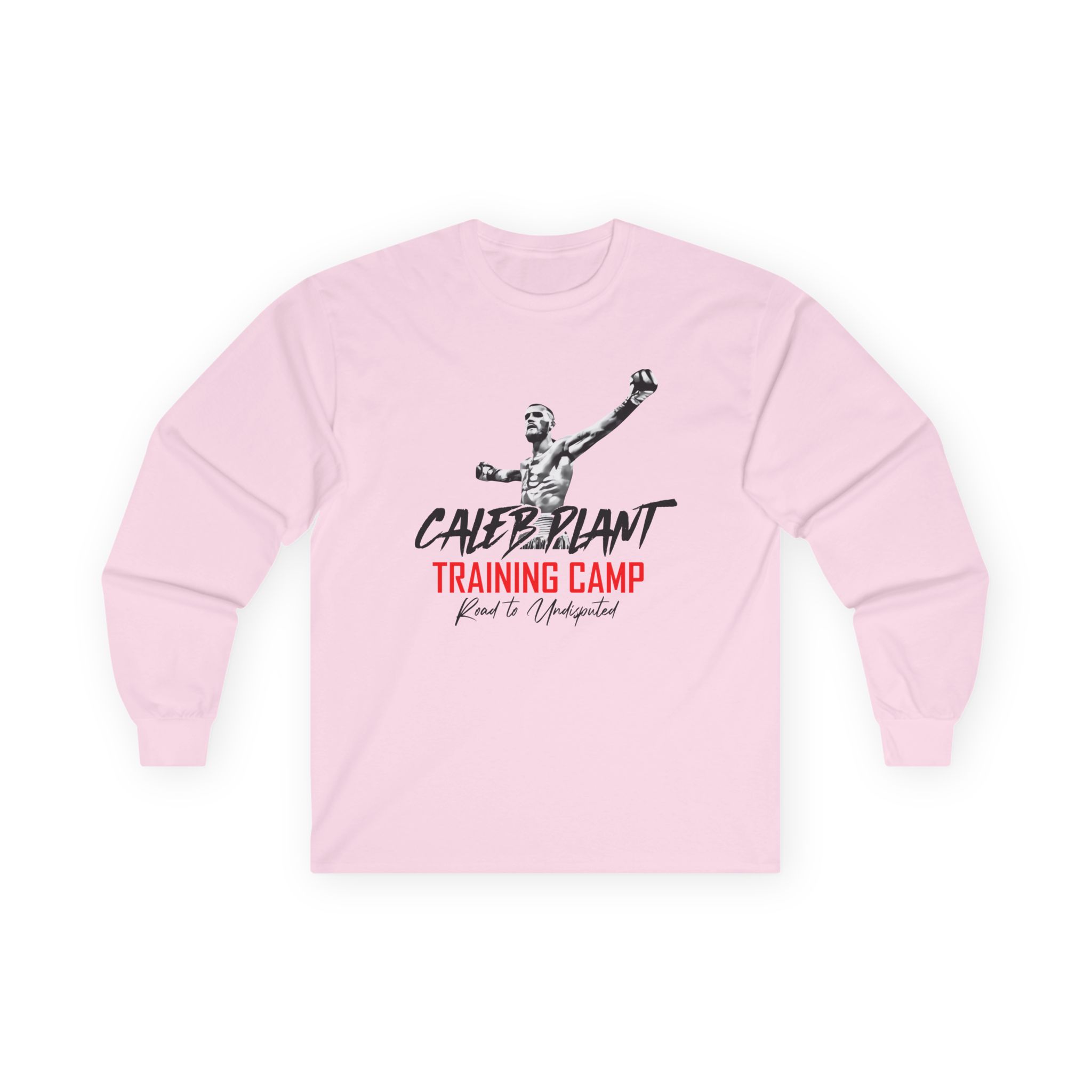 Caleb Plant Training Camp W/ Image Unisex Ultra Cotton Long Sleeve Tee