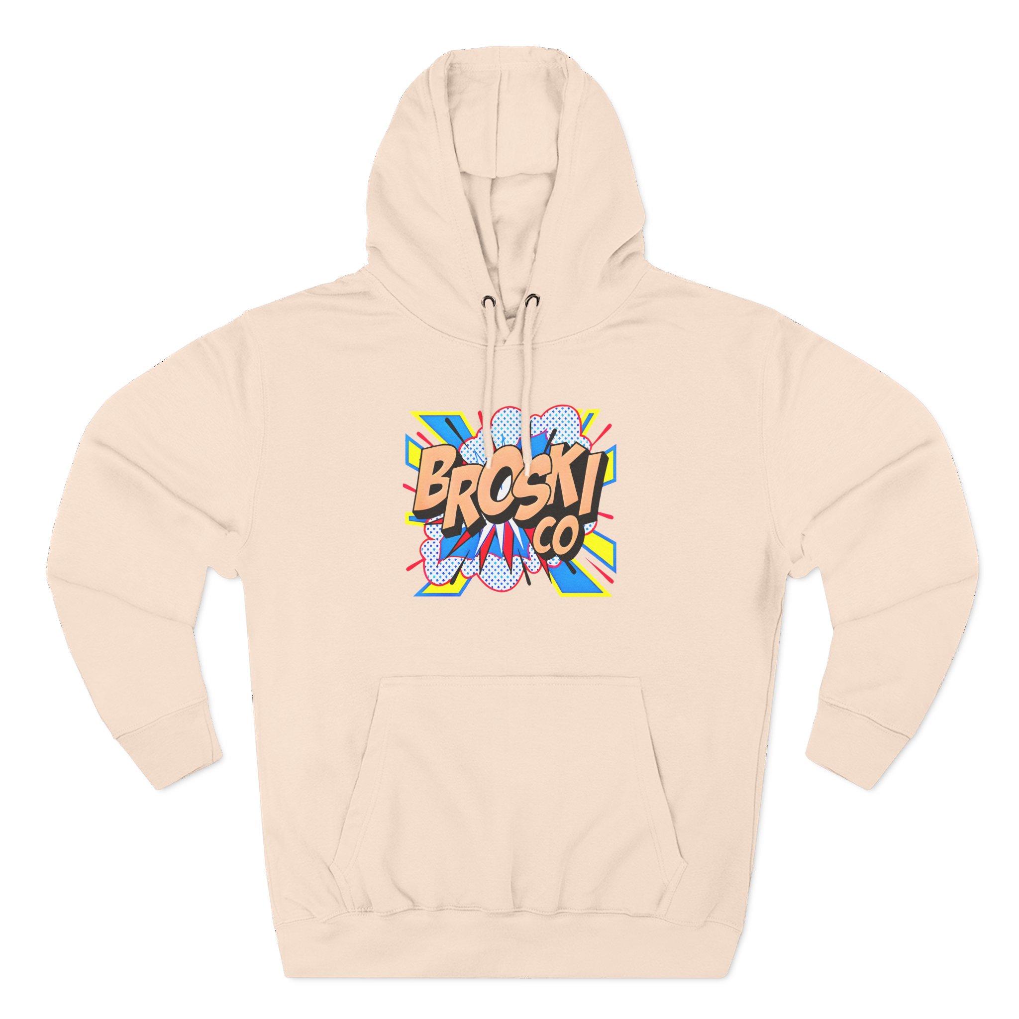 Broski Report Three-Panel Fleece Hoodie