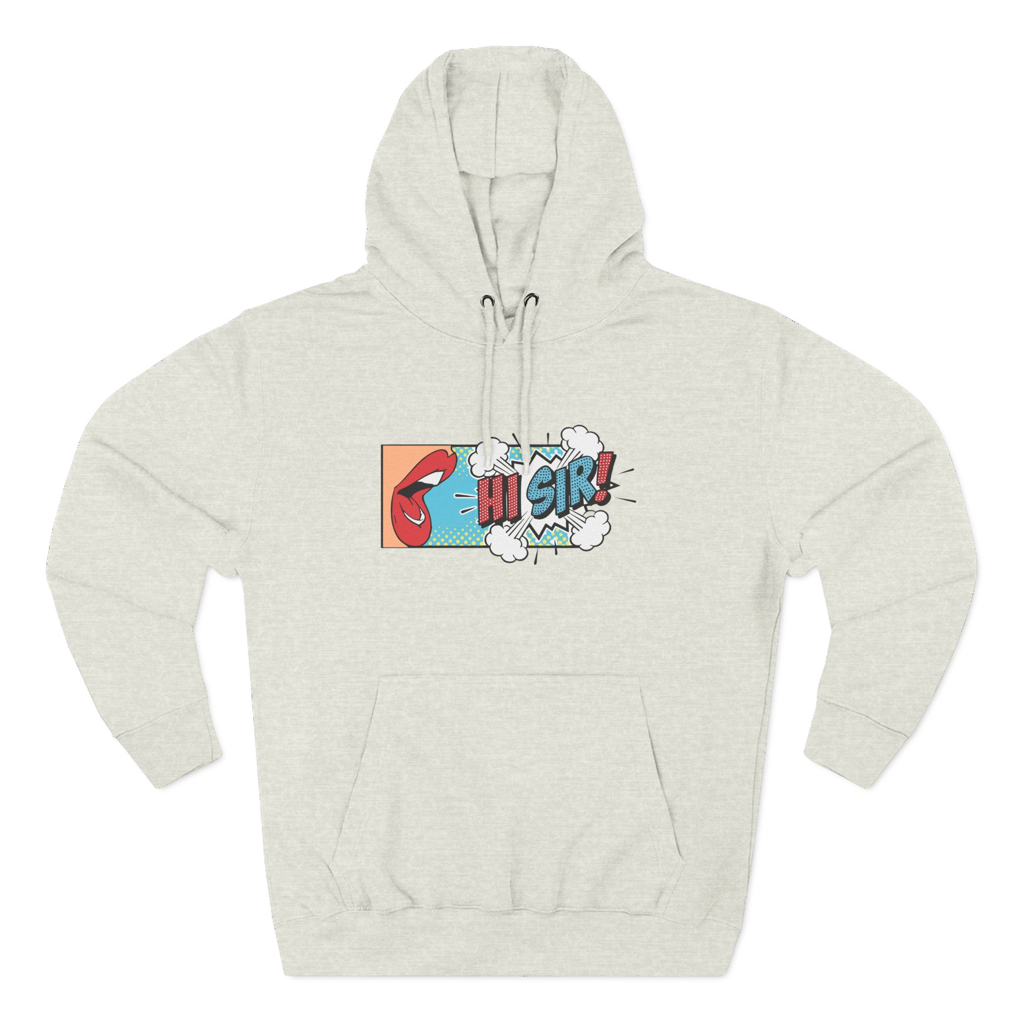 Broski Report Three-Panel Fleece Hoodie