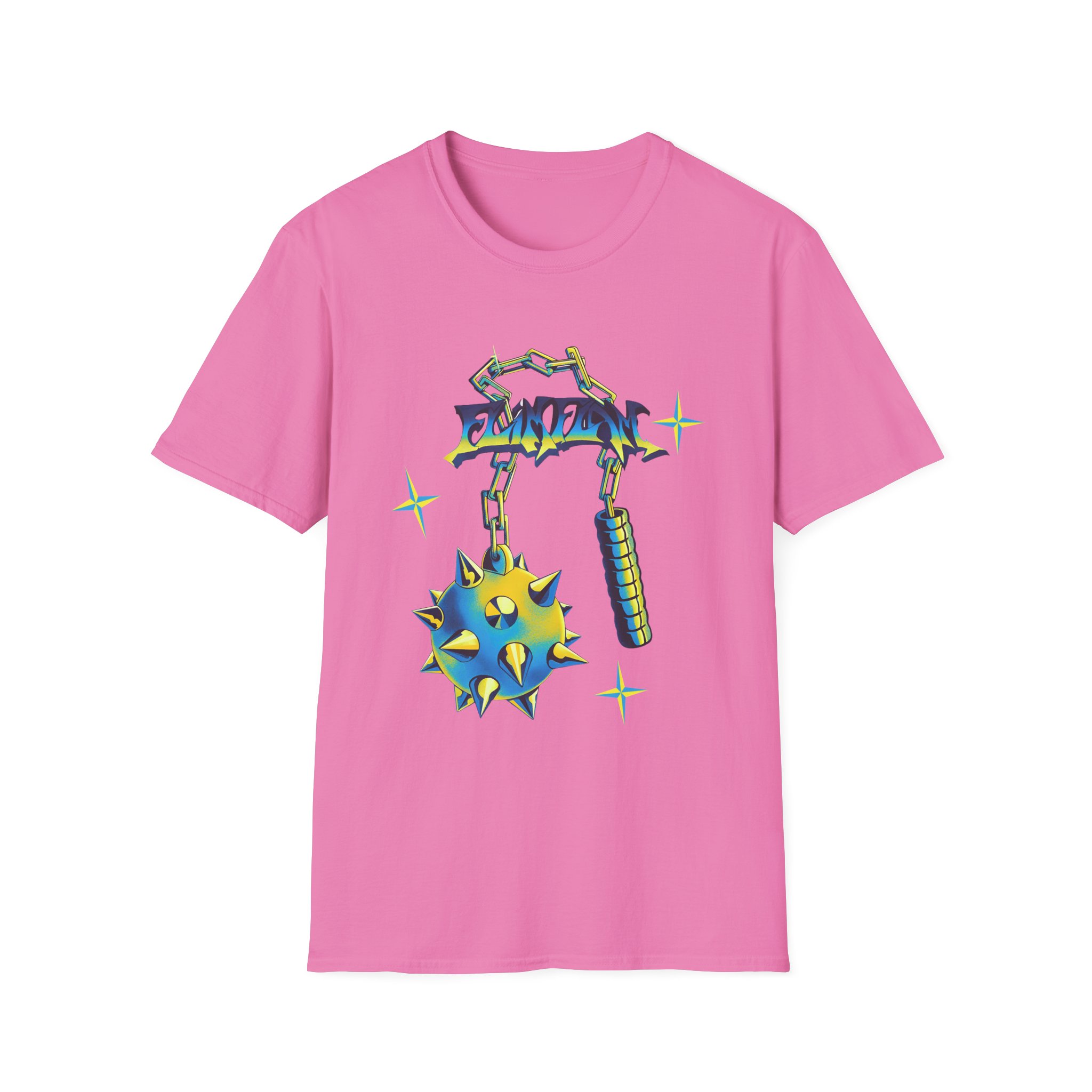 Flamingo Flim Flail Unisex Softstyle T-Shirt
