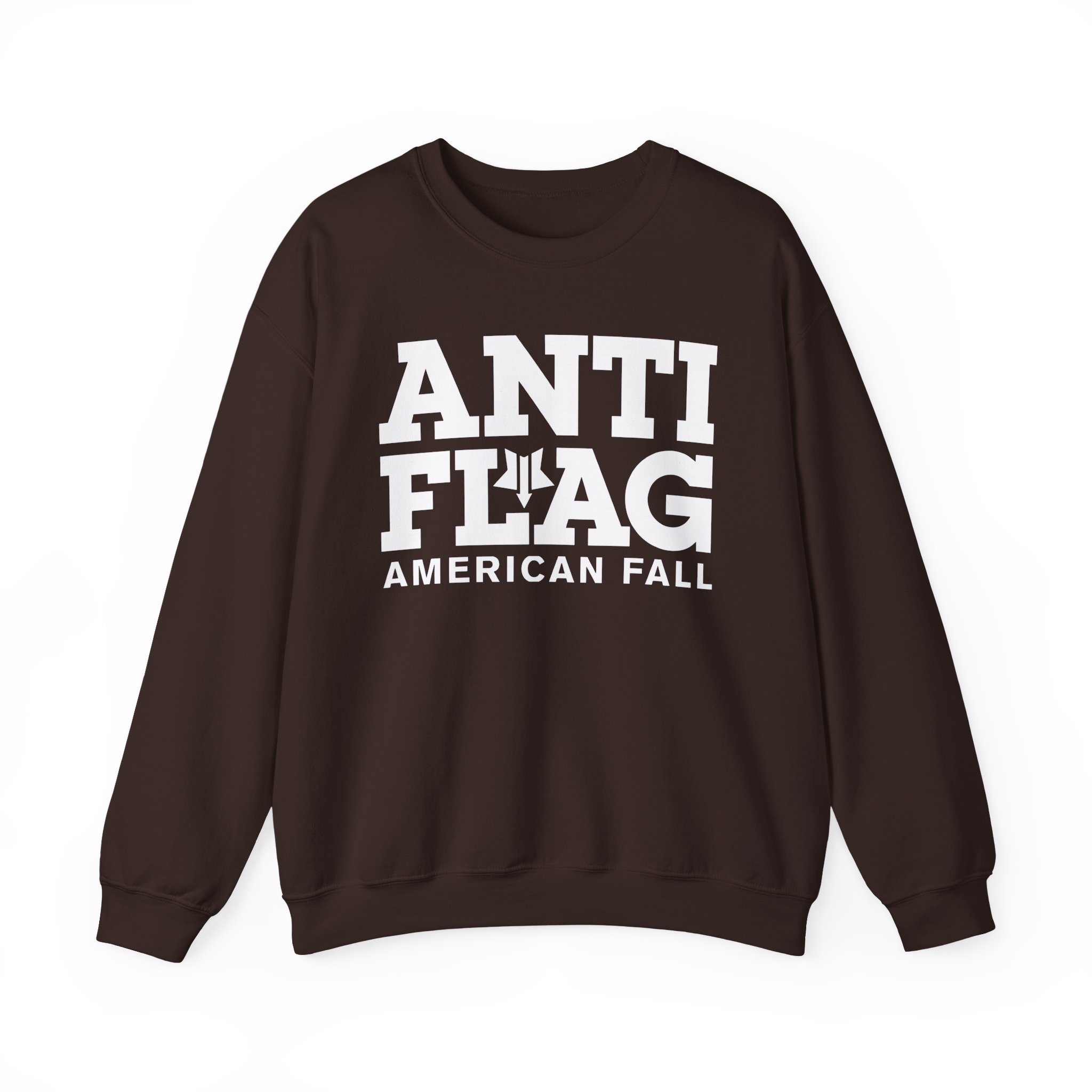 Anti Flag American Fall Unisex Heavy Blendâ„¢ Crewneck Sweatshirt