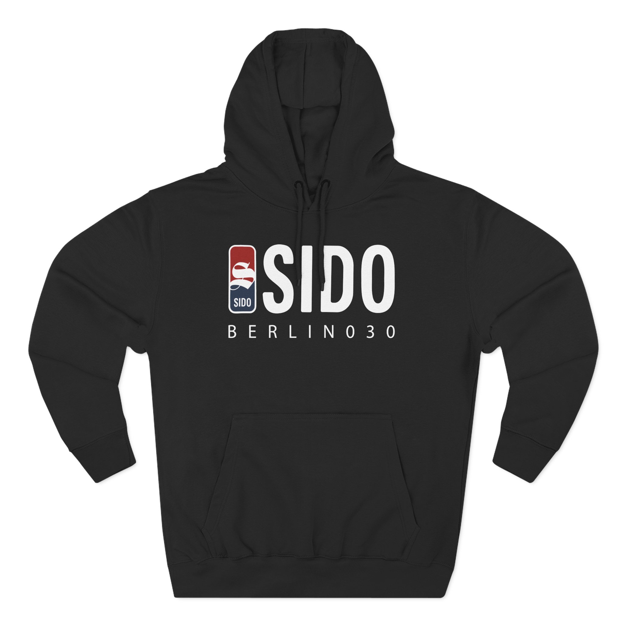 Sido Three-Panel Fleece Hoodie