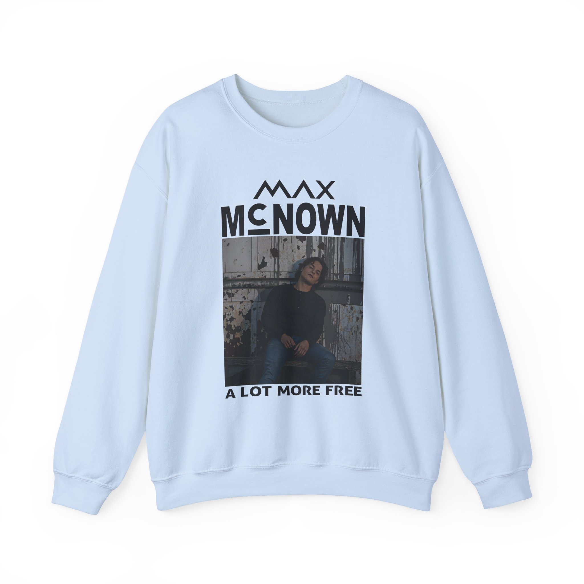 Max Mcnown a Lot More Free Photo Unisex Heavy Blendâ„¢ Crewneck Sweatshirt