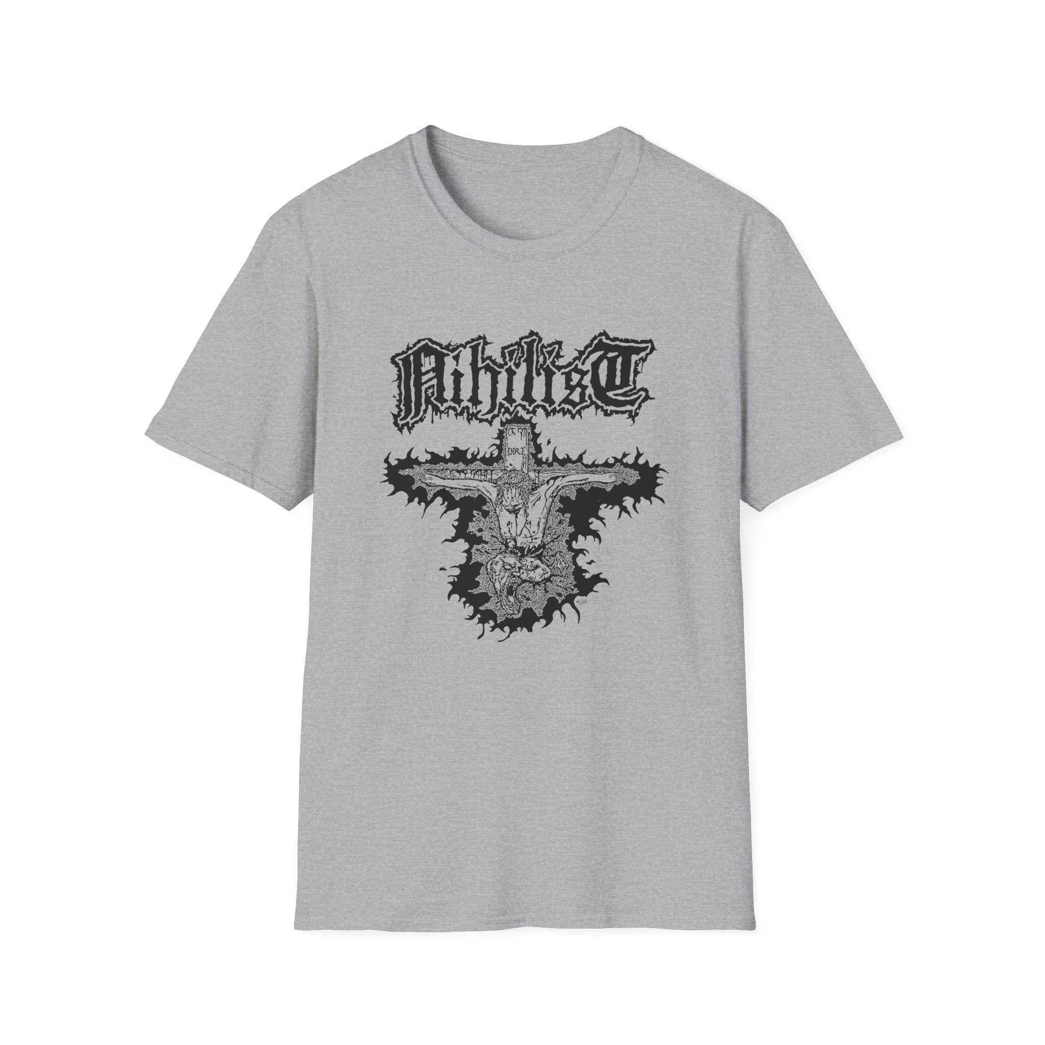 Entombed Nihilist Cross Unisex Softstyle T-Shirt
