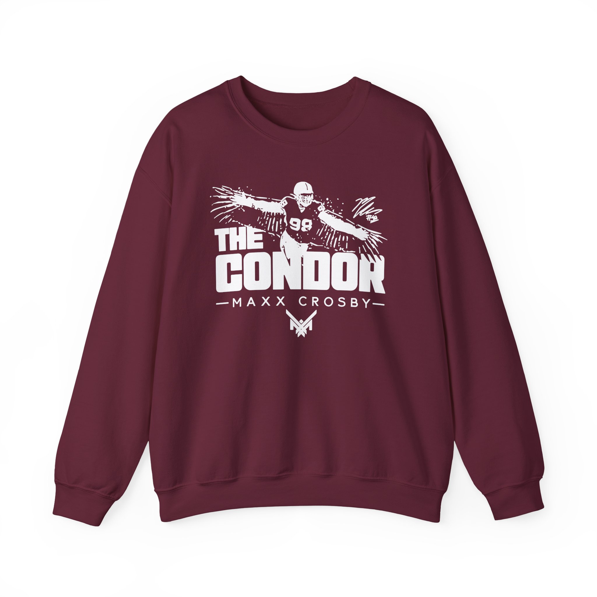 Maxx Crosby the Condor Unisex Heavy Blendâ„¢ Crewneck Sweatshirt
