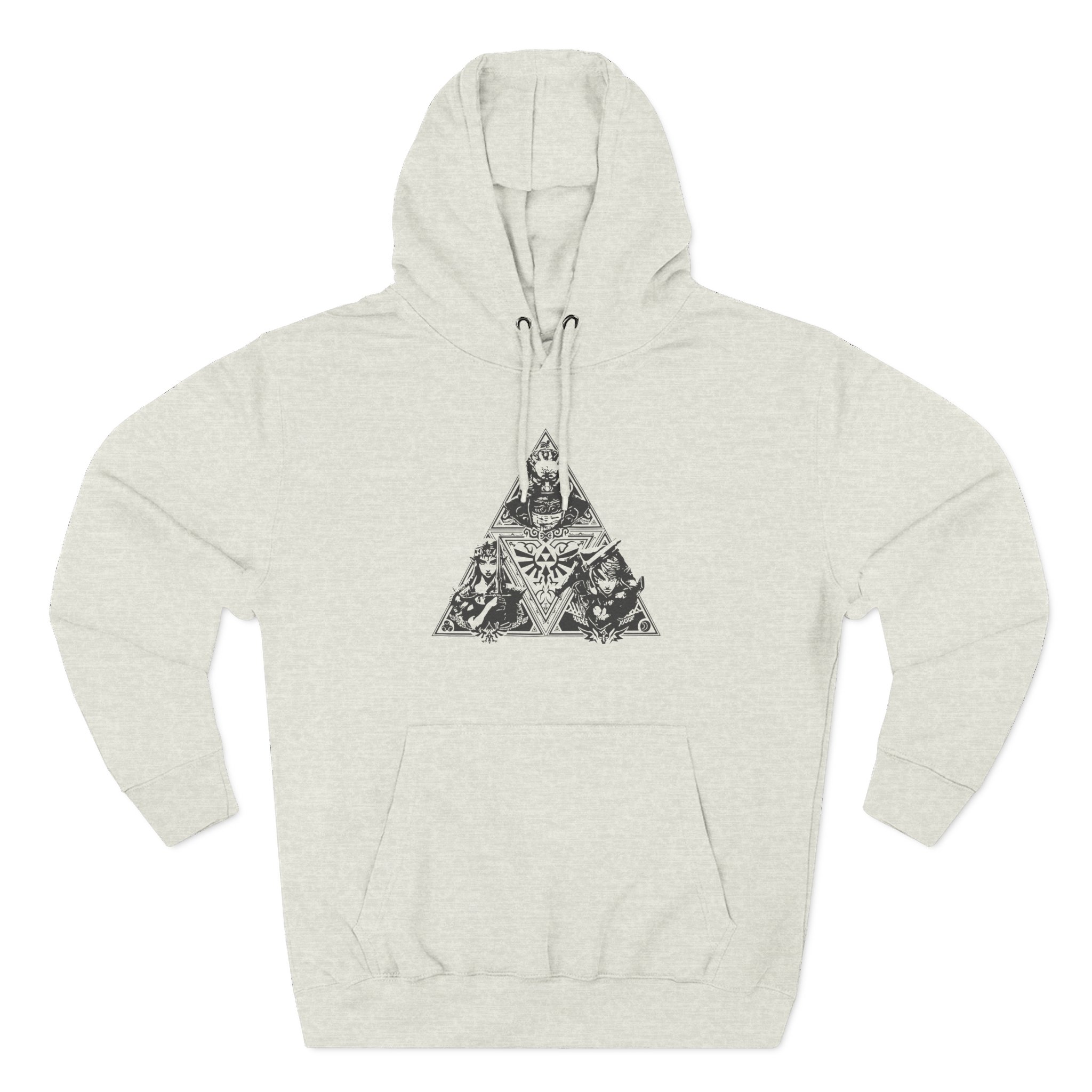 TL Three-Panel Fleece Hoodie