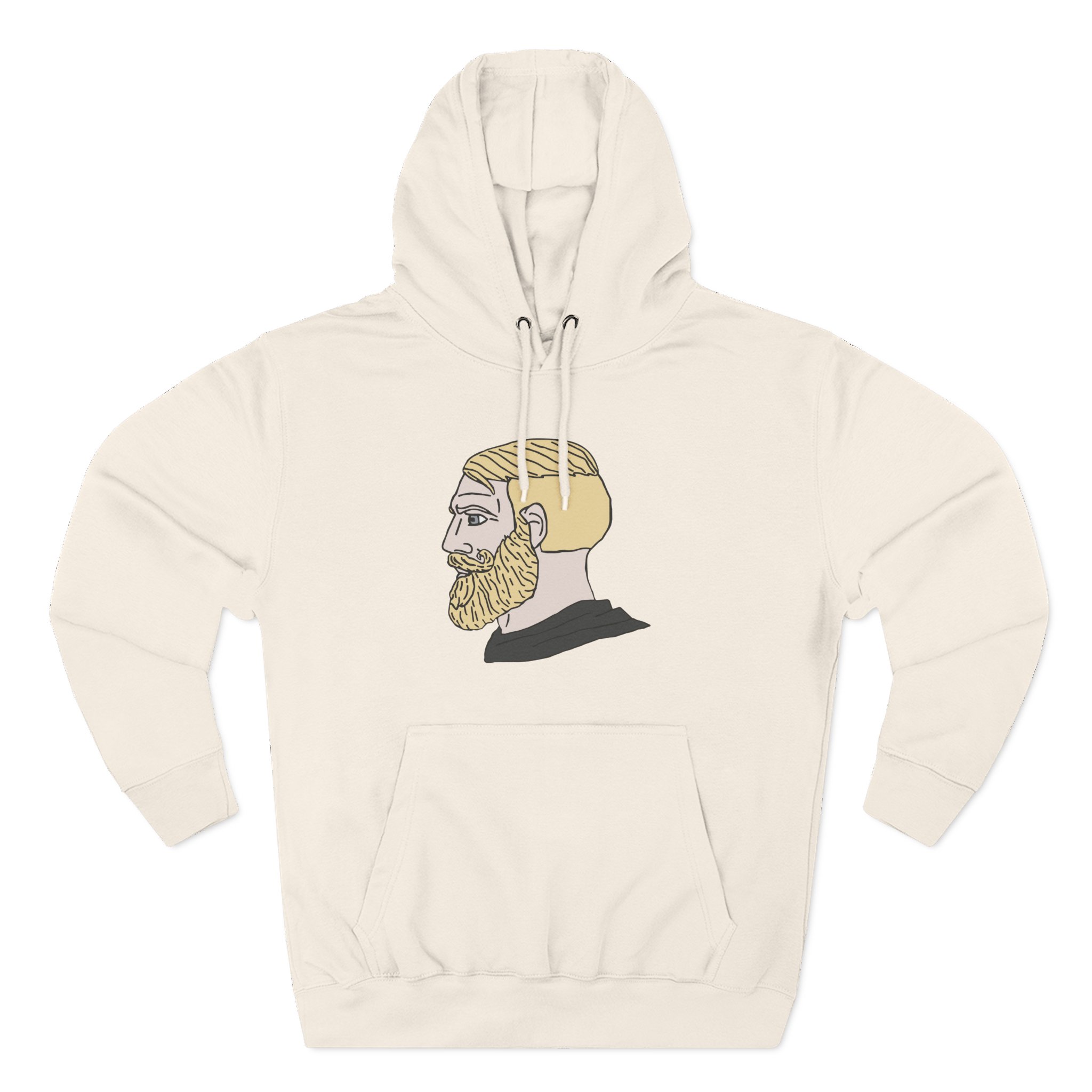 Chad Chad Yes Chad Three-Panel Fleece Hoodie