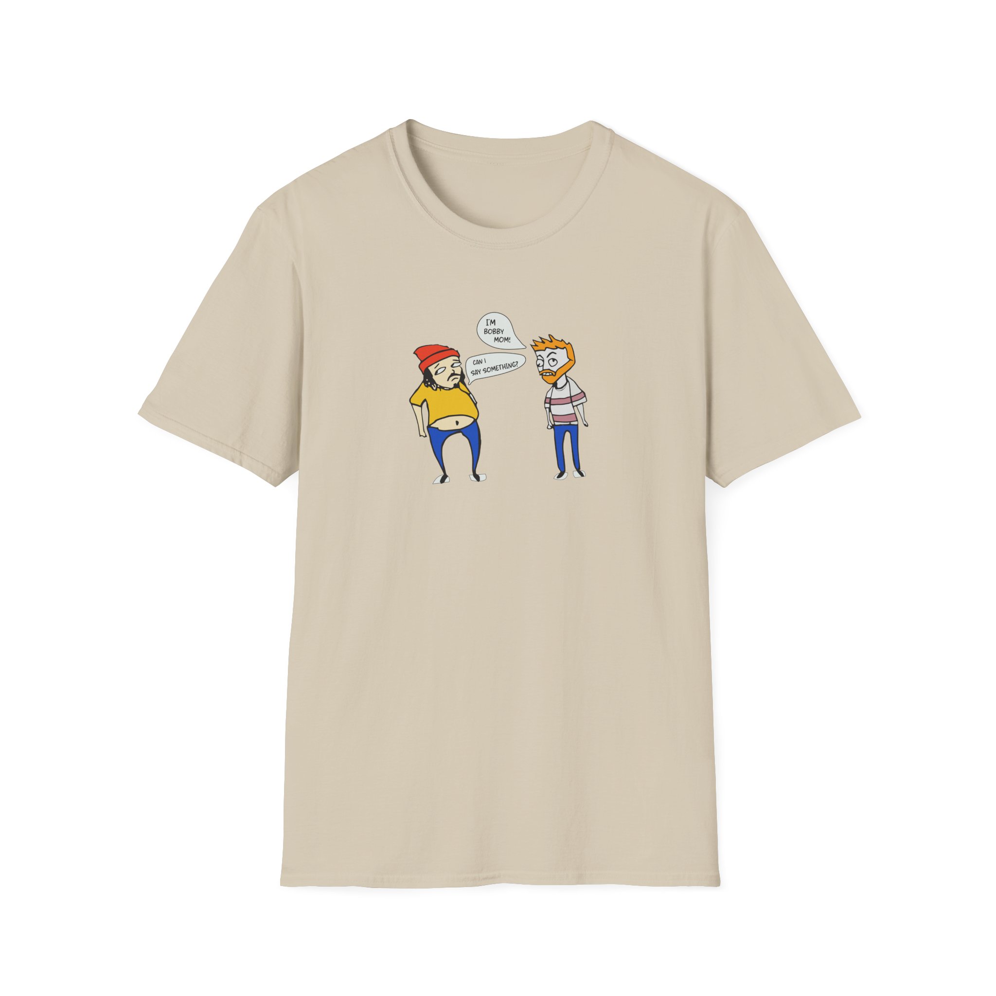 Bad Friends Embroidered Unisex Softstyle T-Shirt
