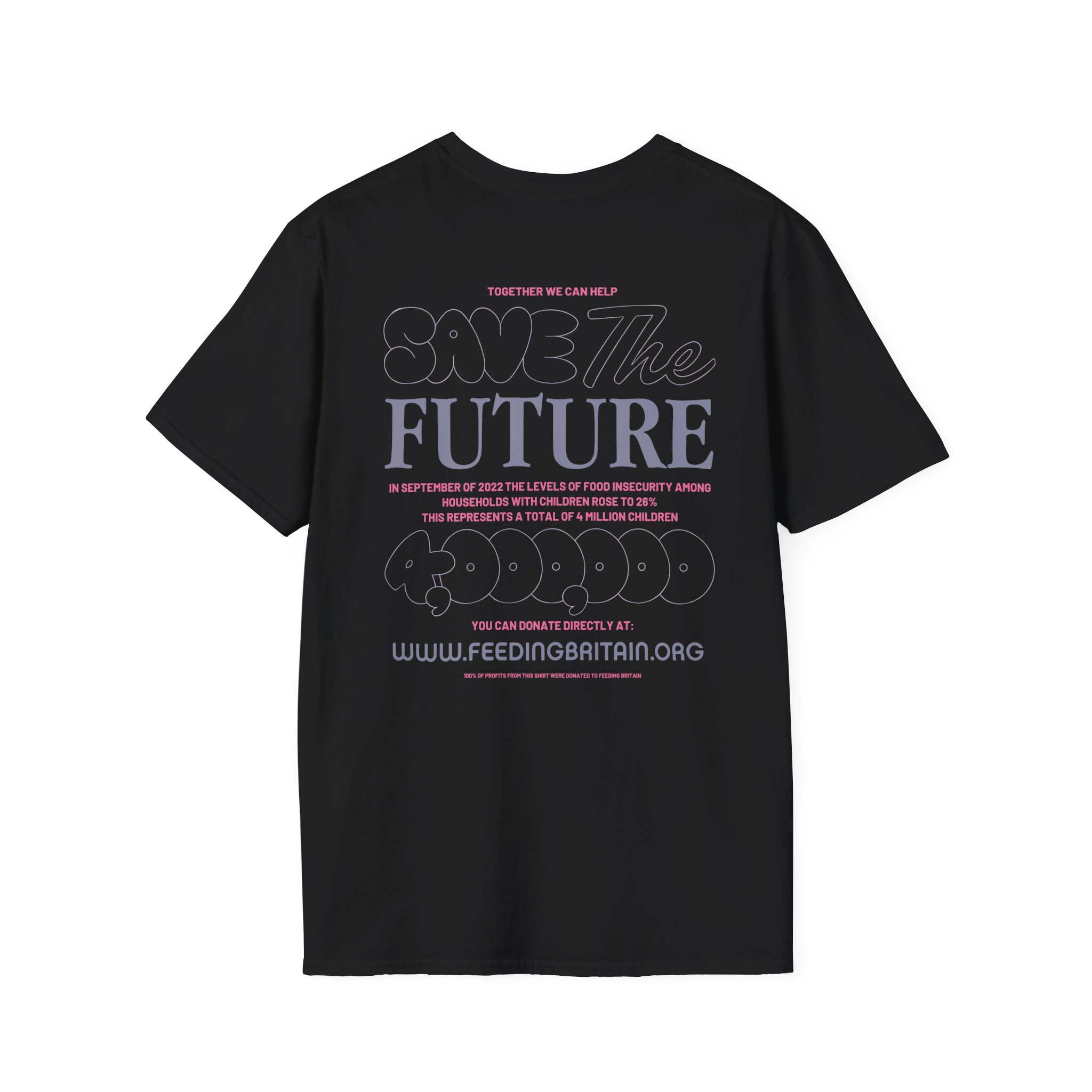 Zayn Malik Zayn X Feeding Britain Future Unisex Softstyle T-Shirt