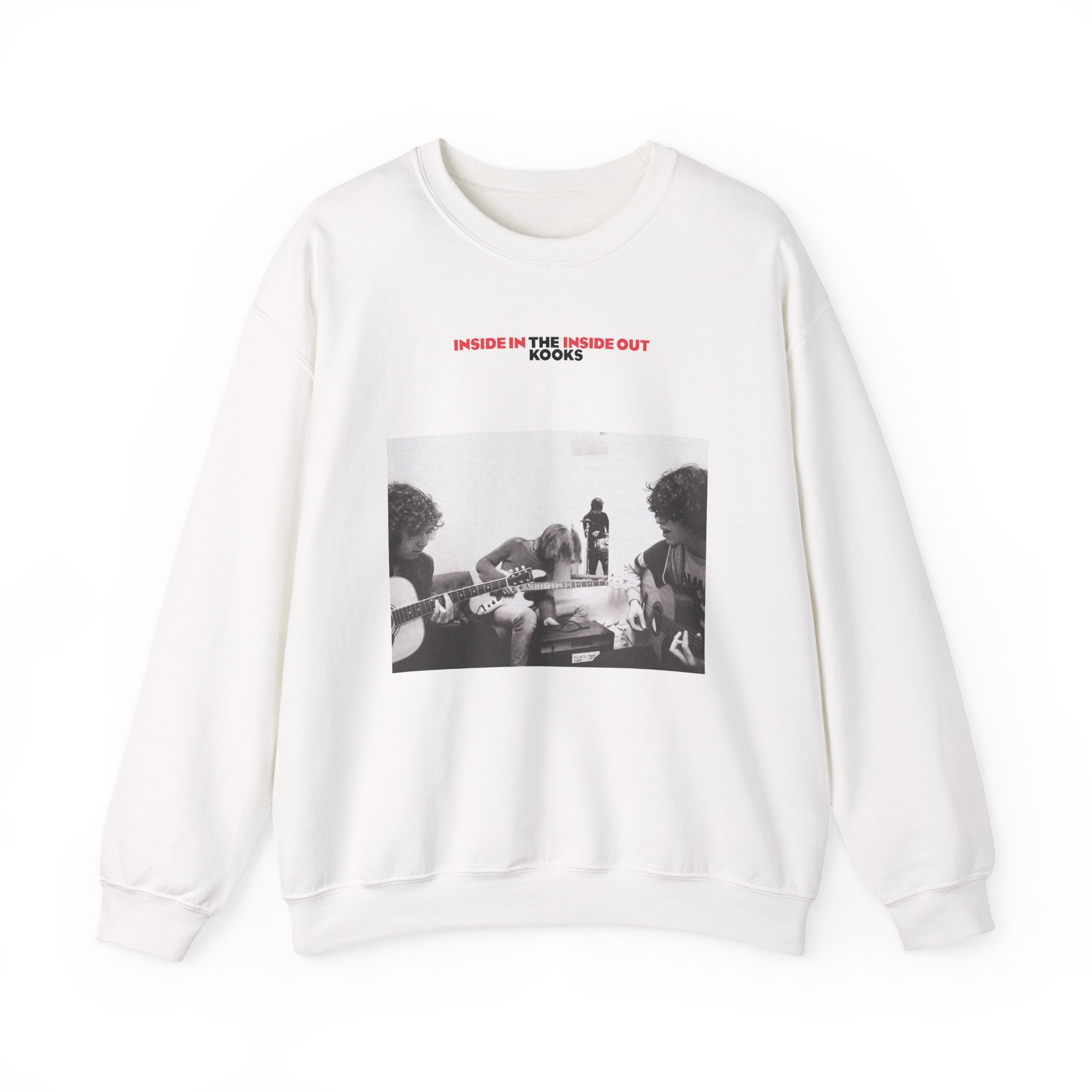 The Kooks Inside In inside Out Album Cover Unisex Heavy Blendâ„¢ Crewneck Sweatshirt