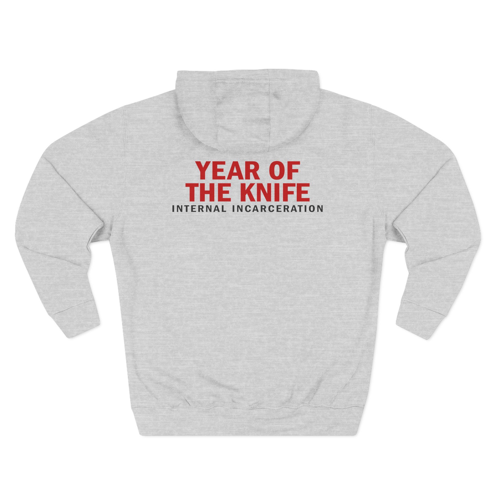 Year of the Knife Three-Panel Fleece Hoodie