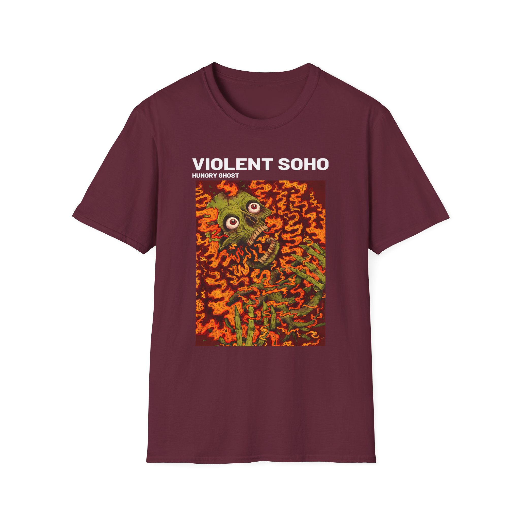 Violent Soho Hungry Ghost Unisex Softstyle T-Shirt