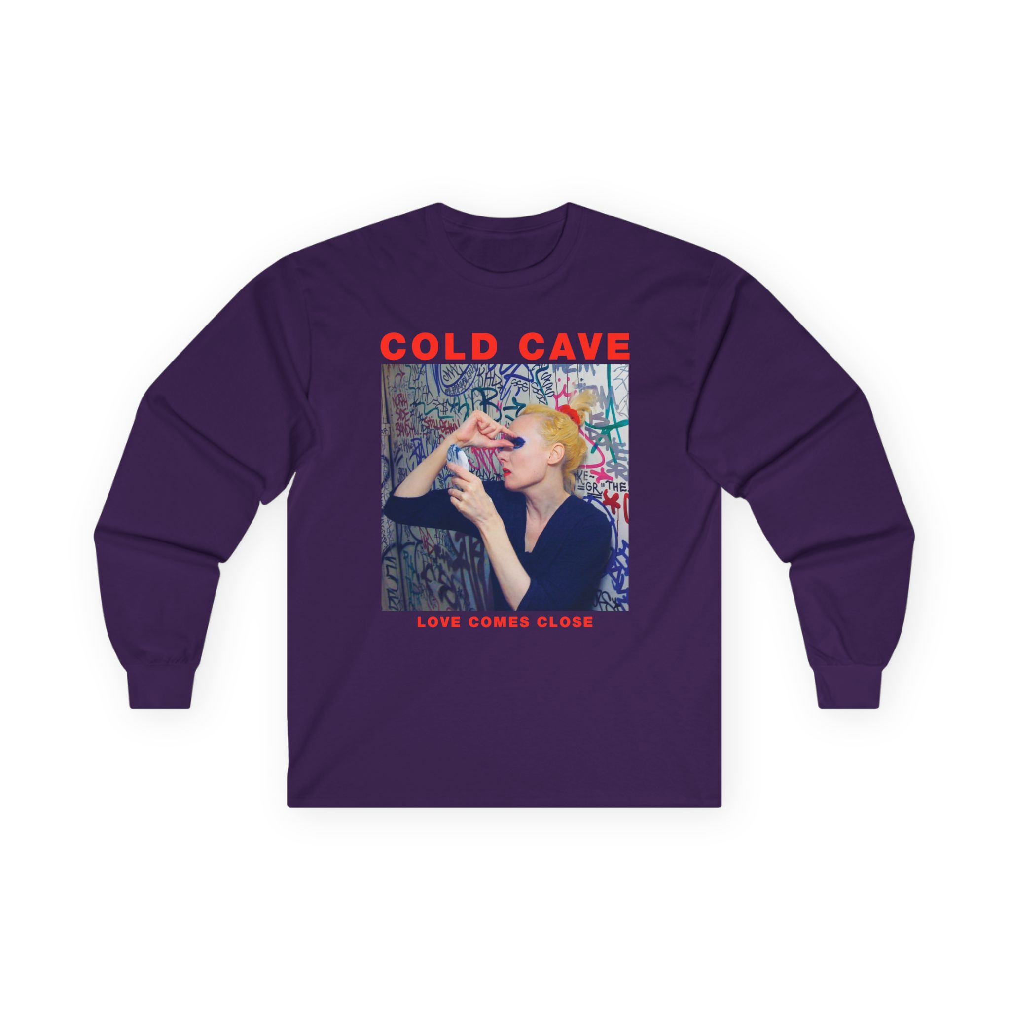 Cold Cave Love Comes Close Unisex Ultra Cotton Long Sleeve Tee