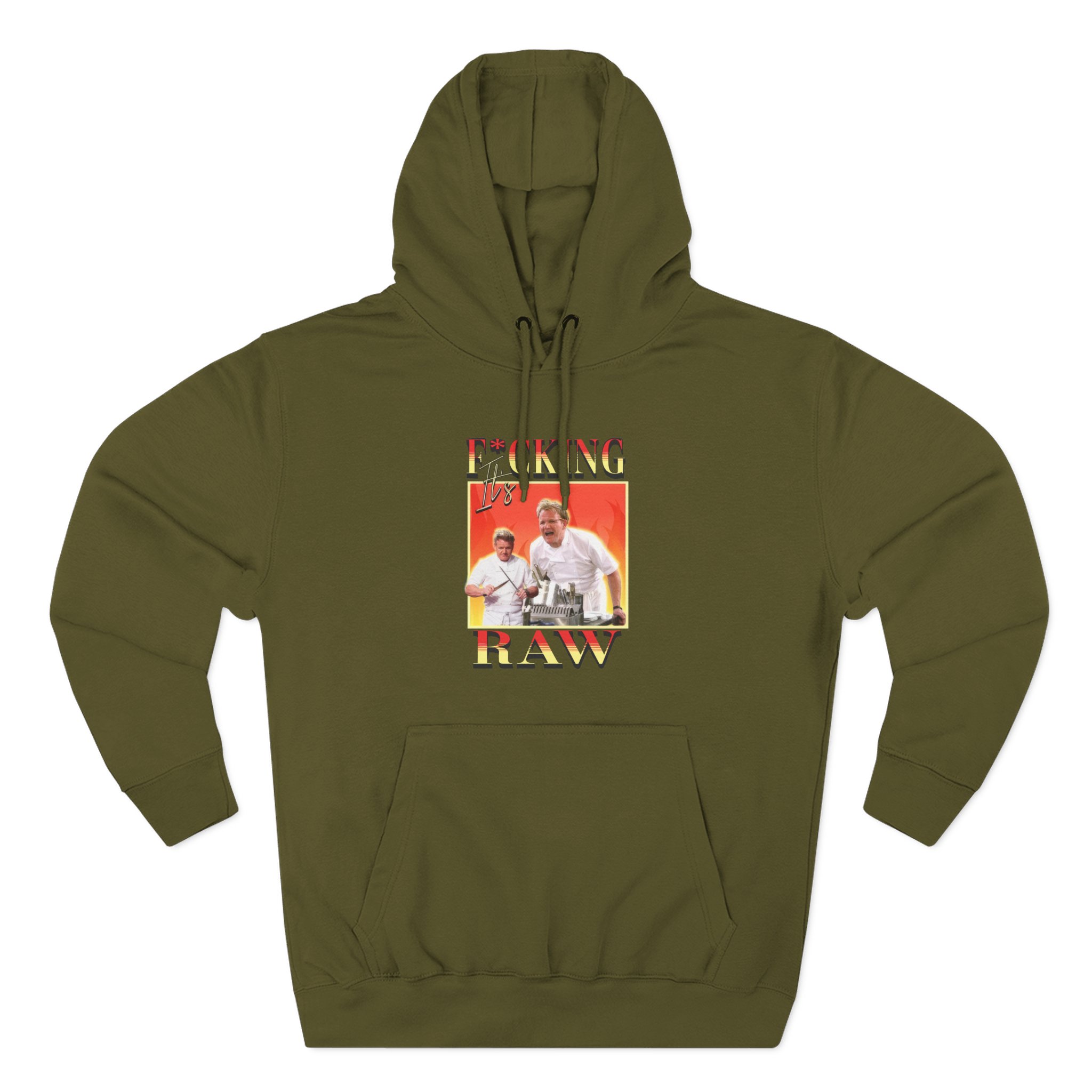 Gordon Ramsay It's F*cking Raw Three-Panel Fleece Hoodie