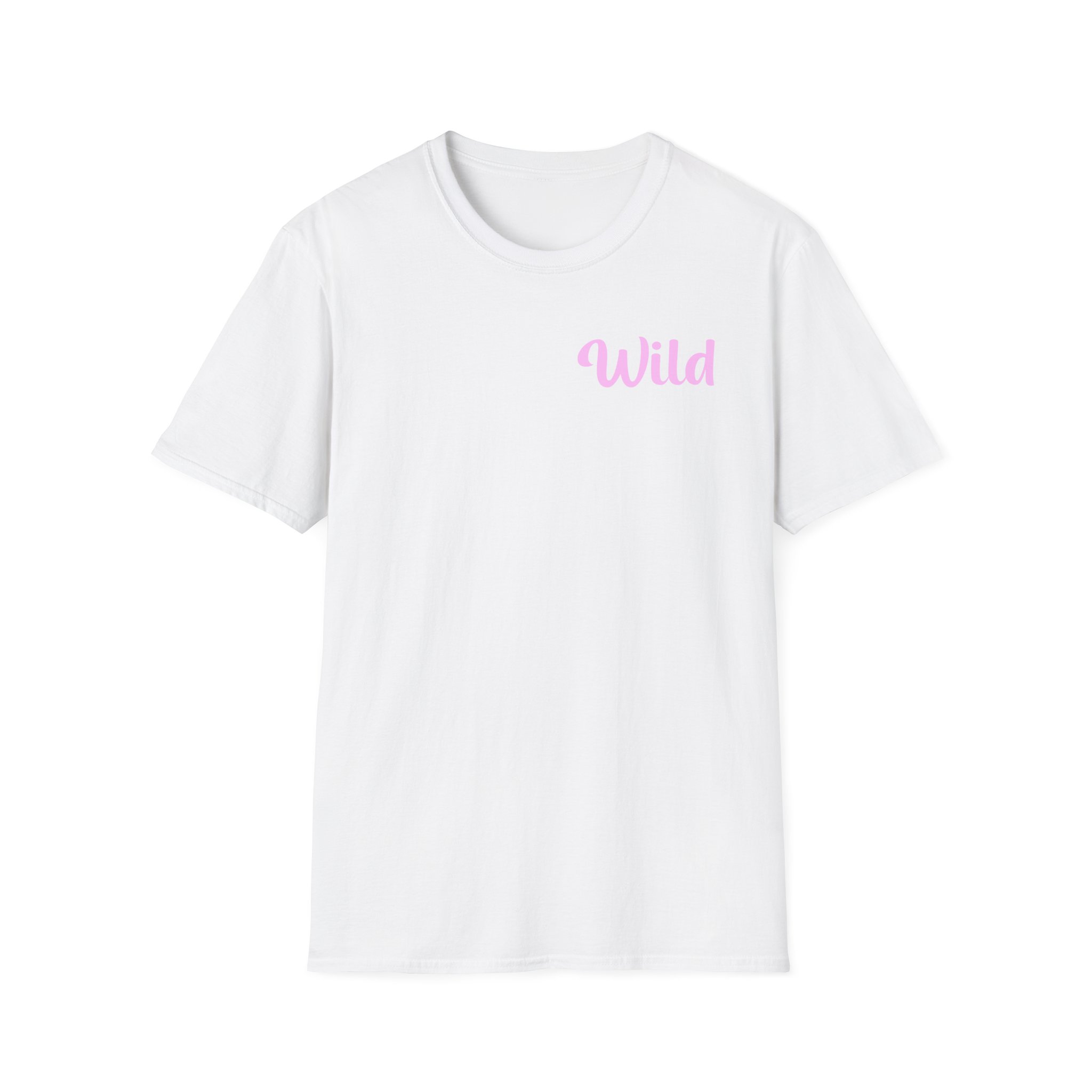 Wild Pink logo Unisex Softstyle T-Shirt