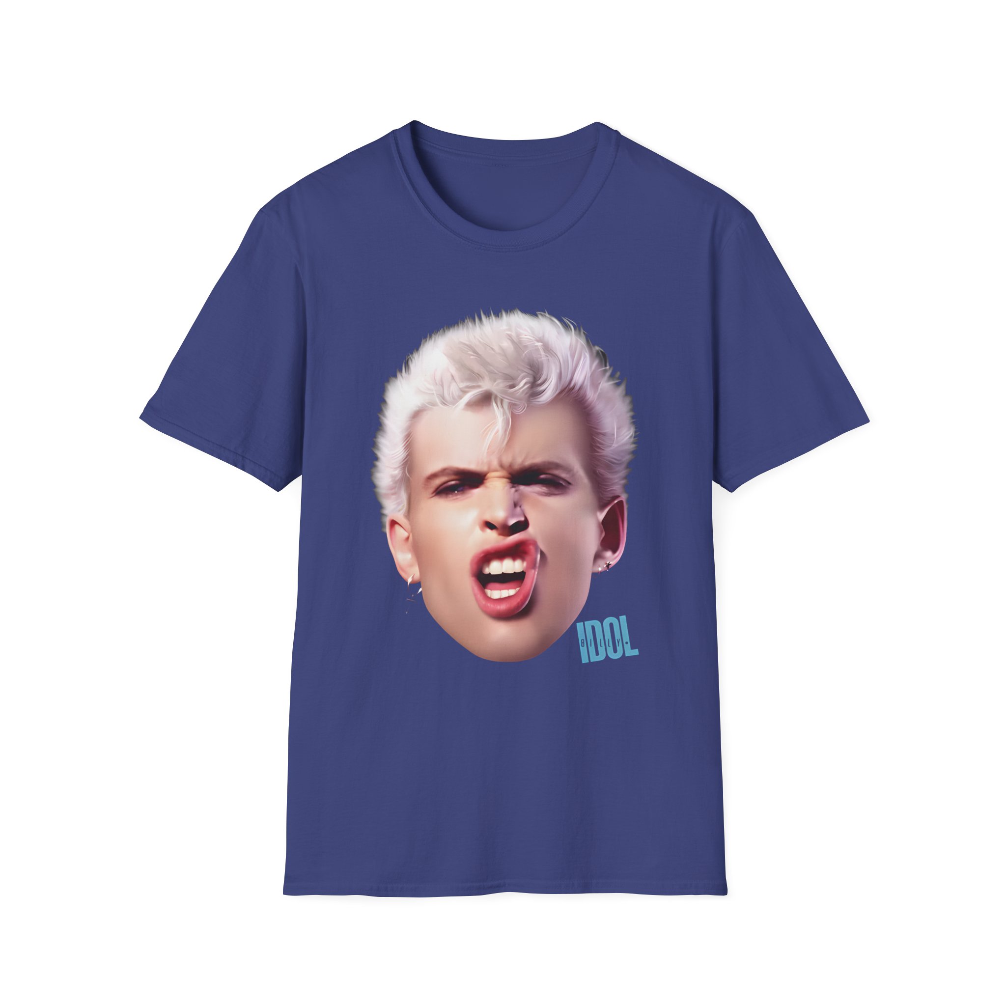 Billy Idol Billy Smirk Unisex Softstyle T-Shirt